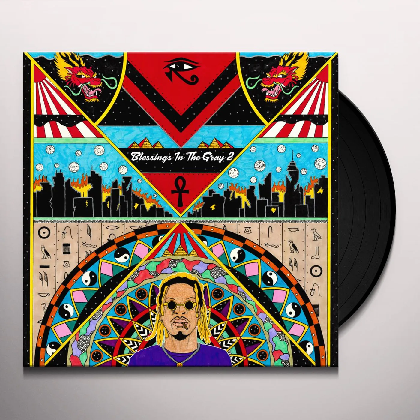 AKTHESAVIOR Blessings In The Gray 2 Vinyl Record