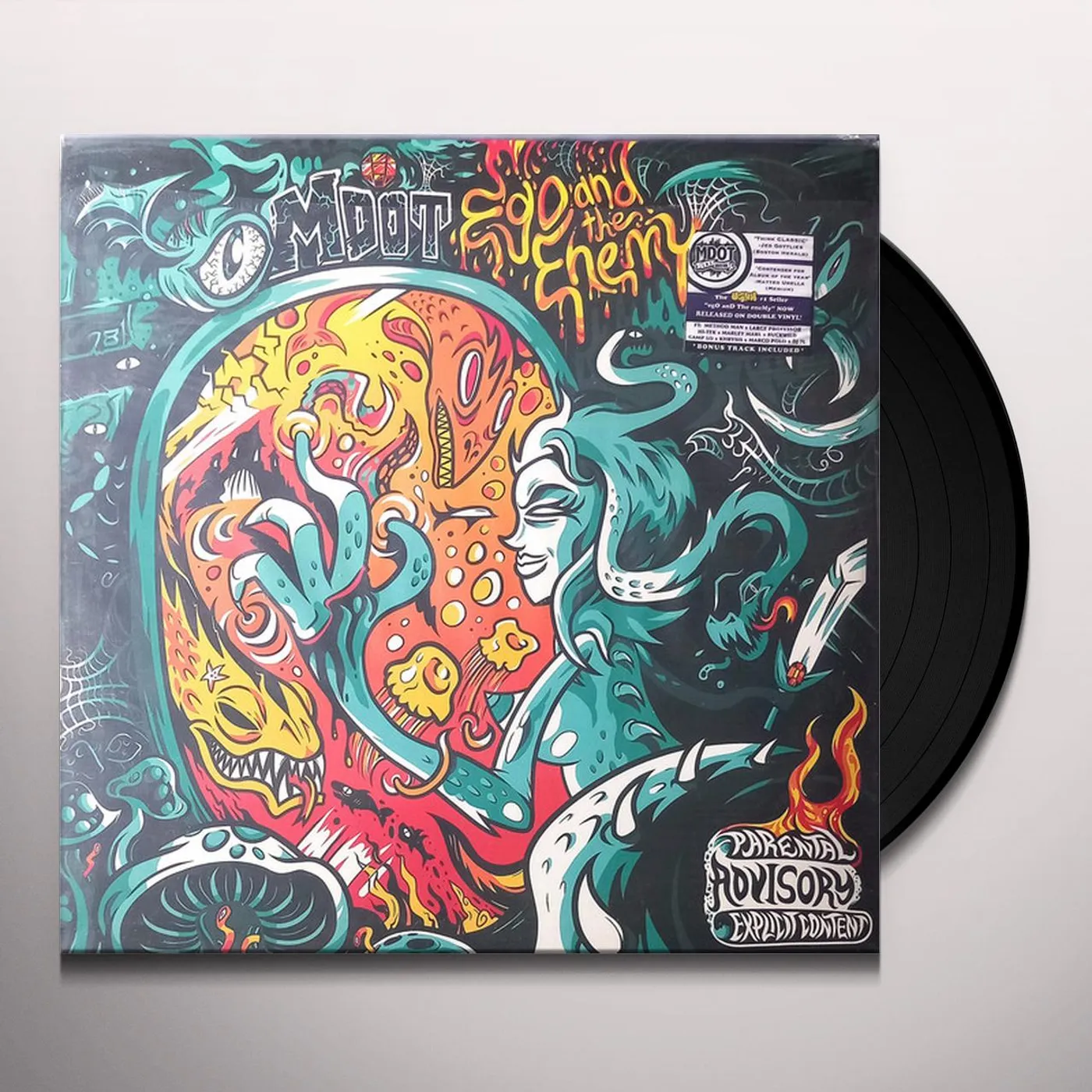 M-Dot EGO AND THE ENEMY Vinyl Record