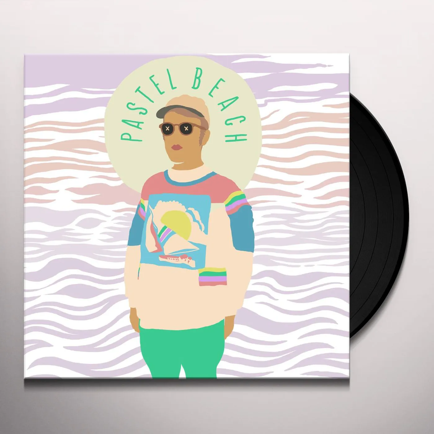 Engelwood Pastel Beach Vinyl Record