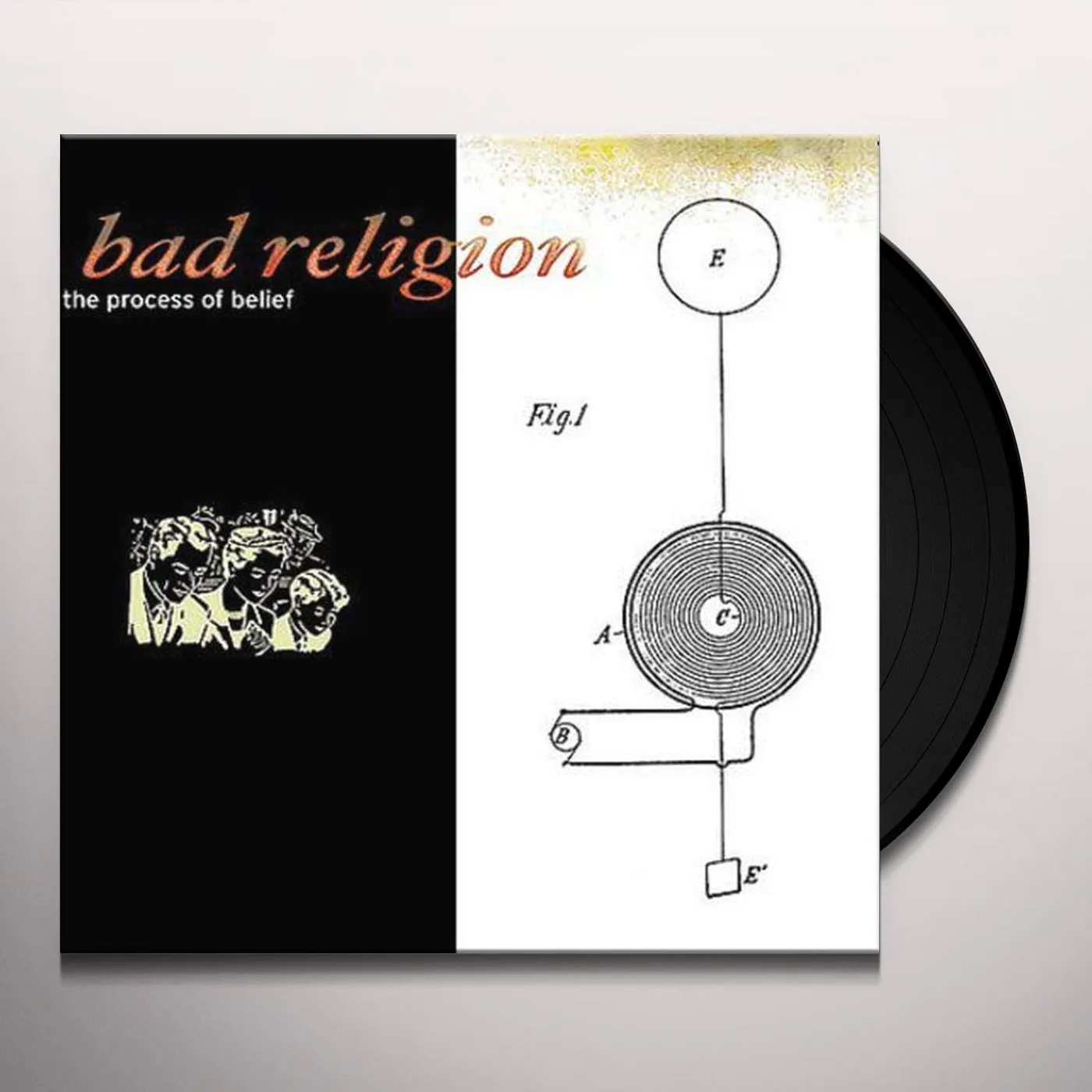 Bad Religion PROCESS OF BELIEF Vinyl Record