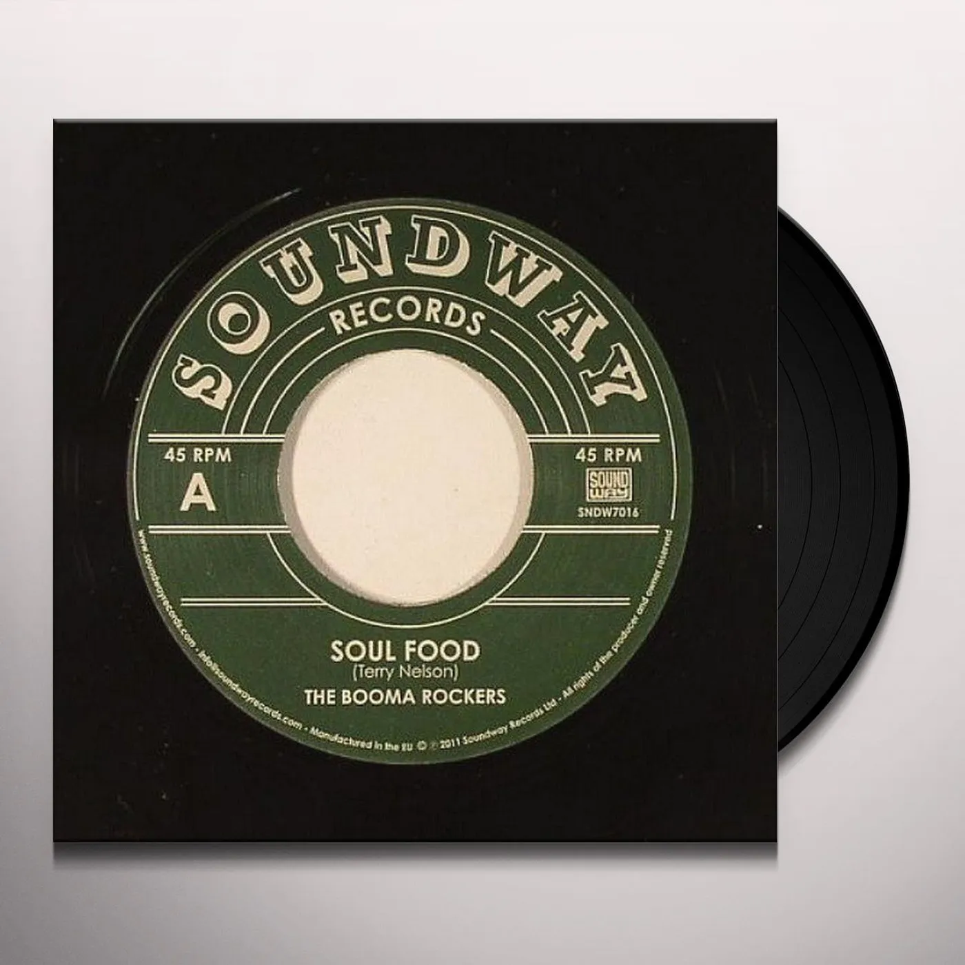 The Booma Rockers SOUL FOOD / BOOMA WOMAN Vinyl Record