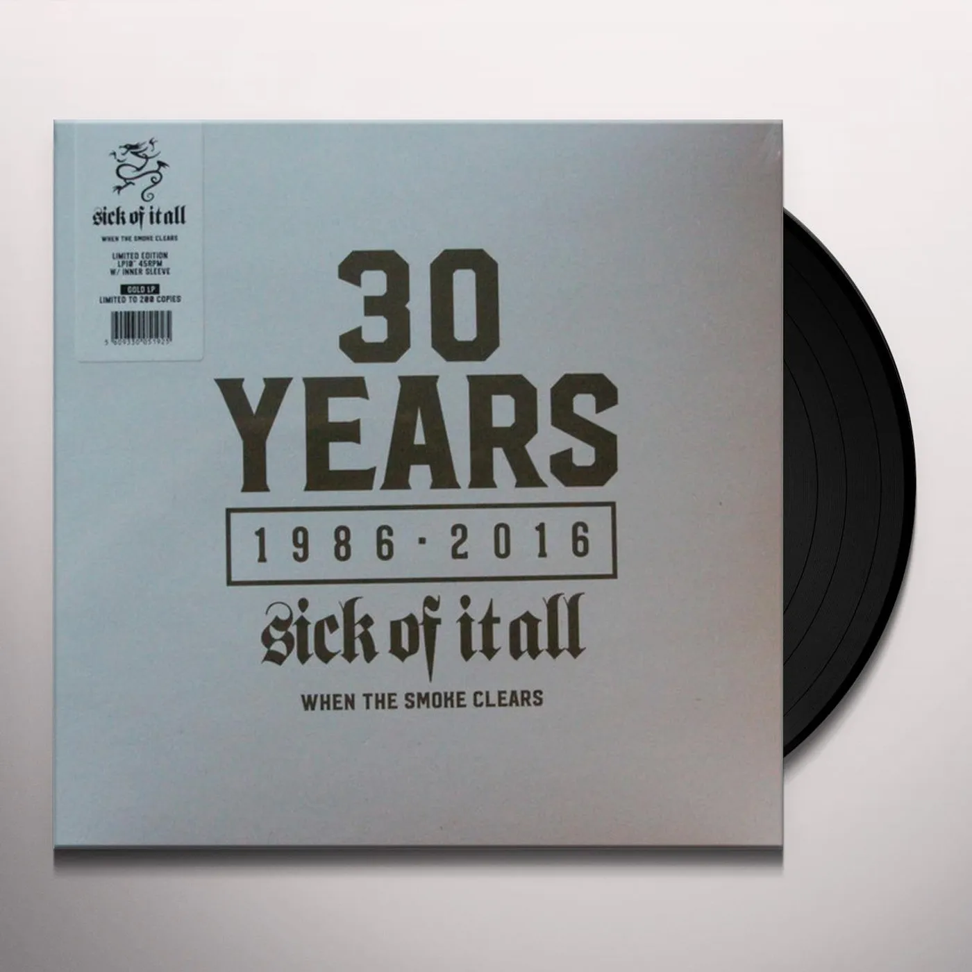 Sick Of It All When the Smoke Clears Vinyl Record