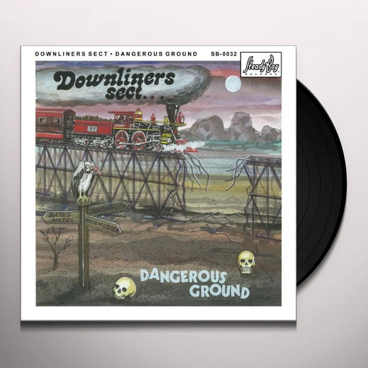 Downliners Sect Dangerous Ground Vinyl Record