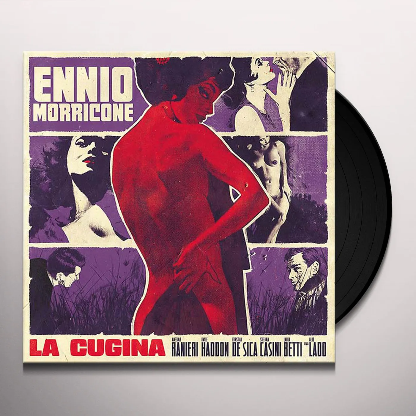 Ennio Morricone LA CUGINA - Original Soundtrack Vinyl Record