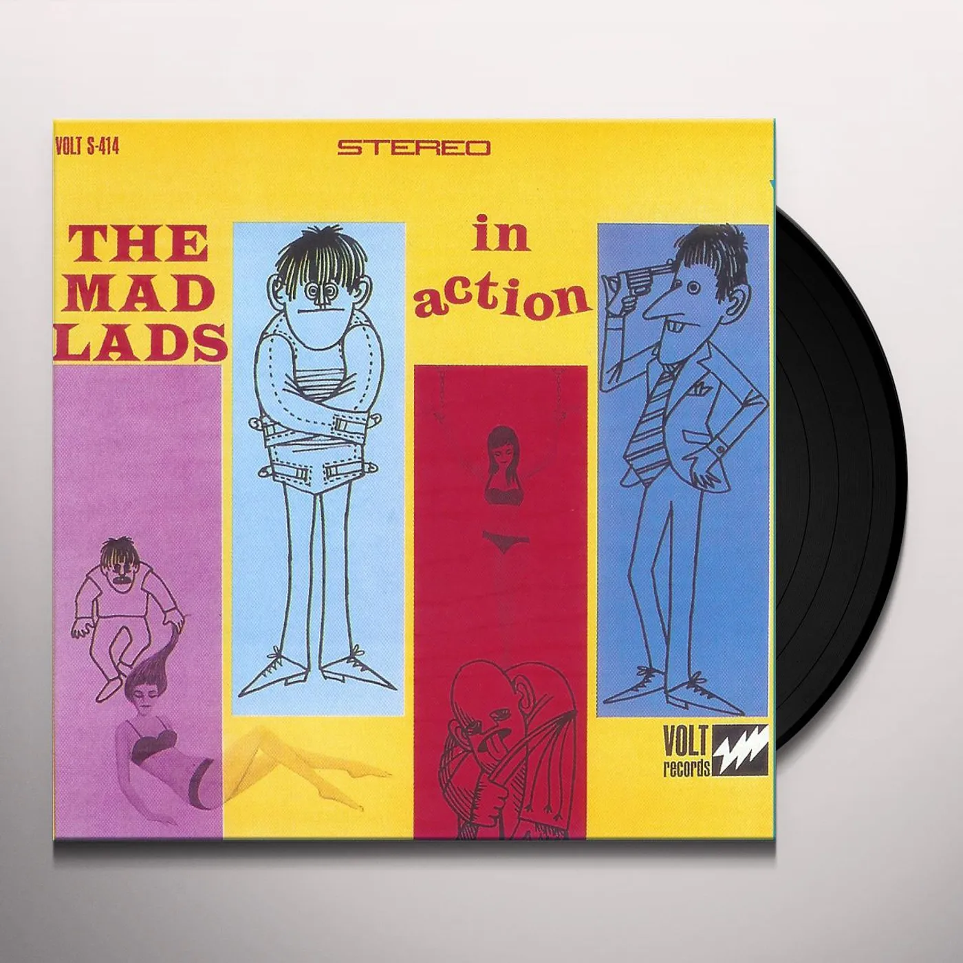 The Mad Lads In Action Vinyl Record