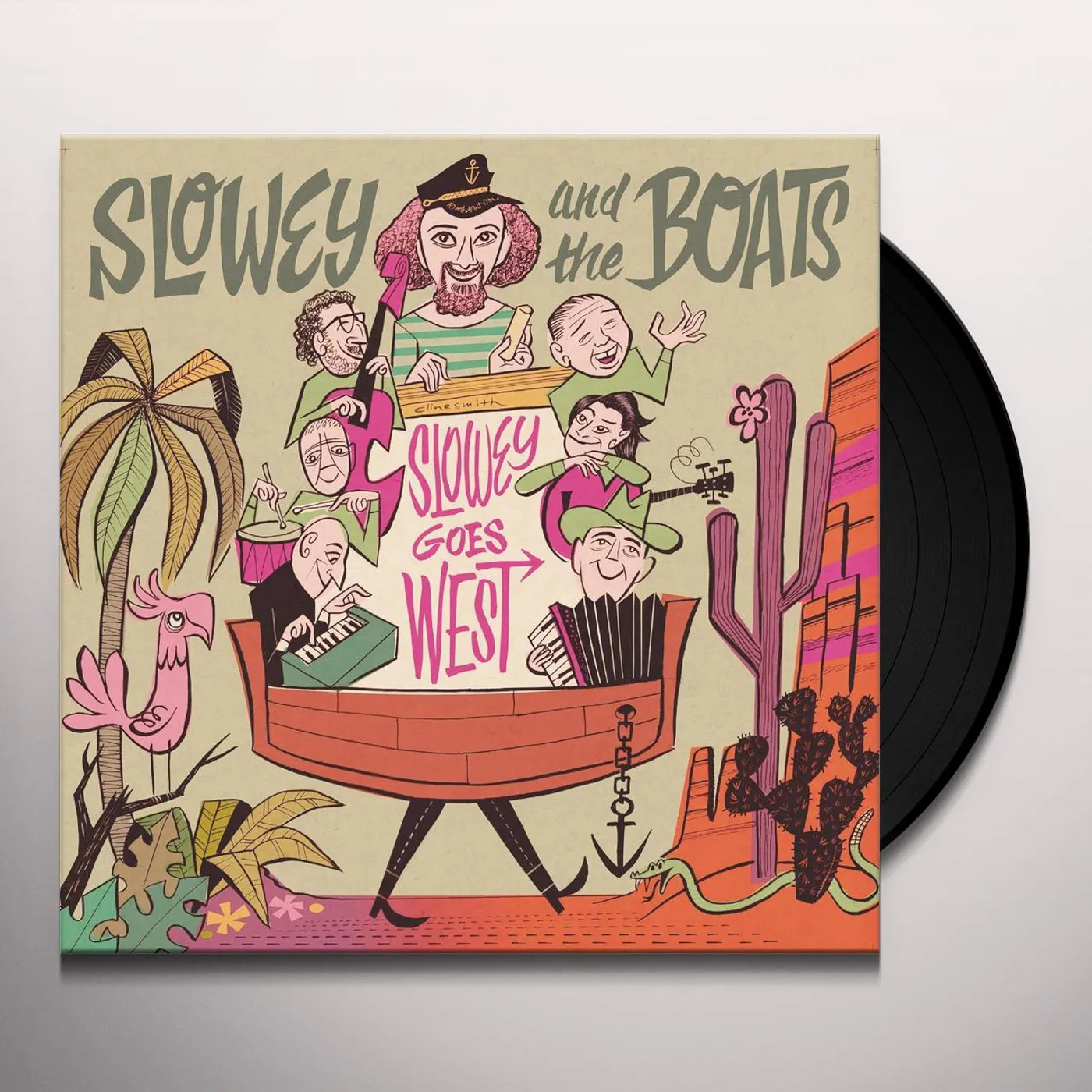 Slowey And The Boats Slowey Goes West Vinyl Record