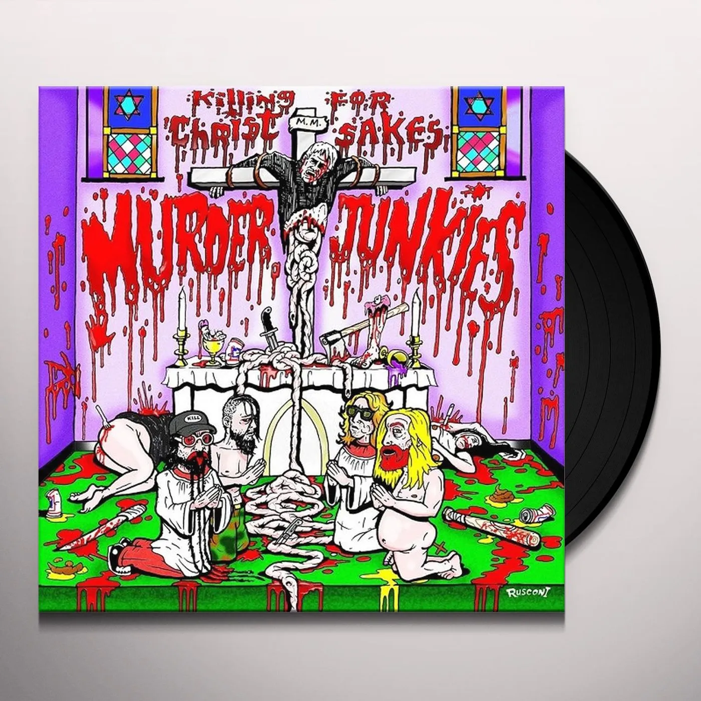 Murder Junkies Killing For Christ Sakes Vinyl Record