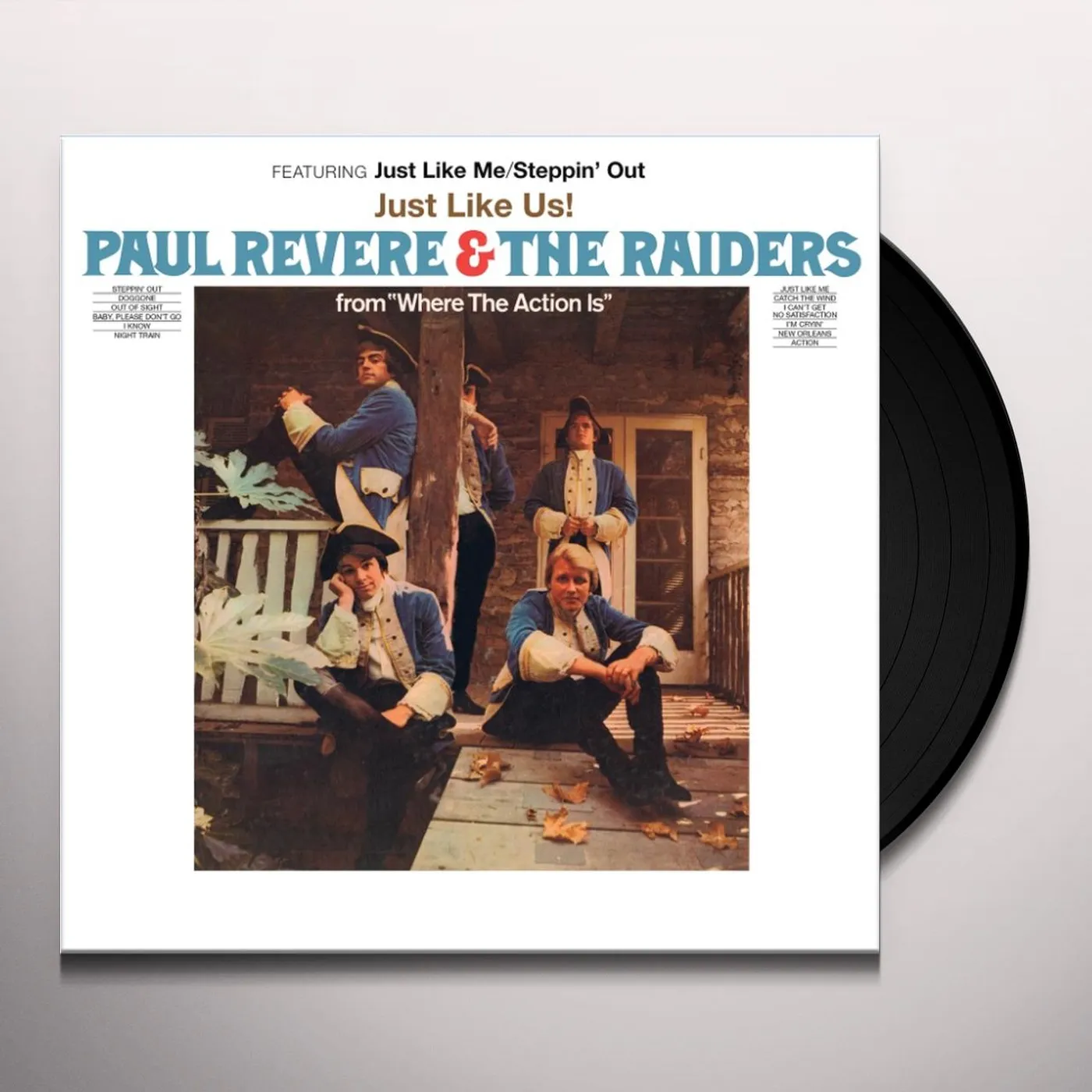 Paul Revere / Raiders / Mark Lindsay Just Like Us Vinyl Record