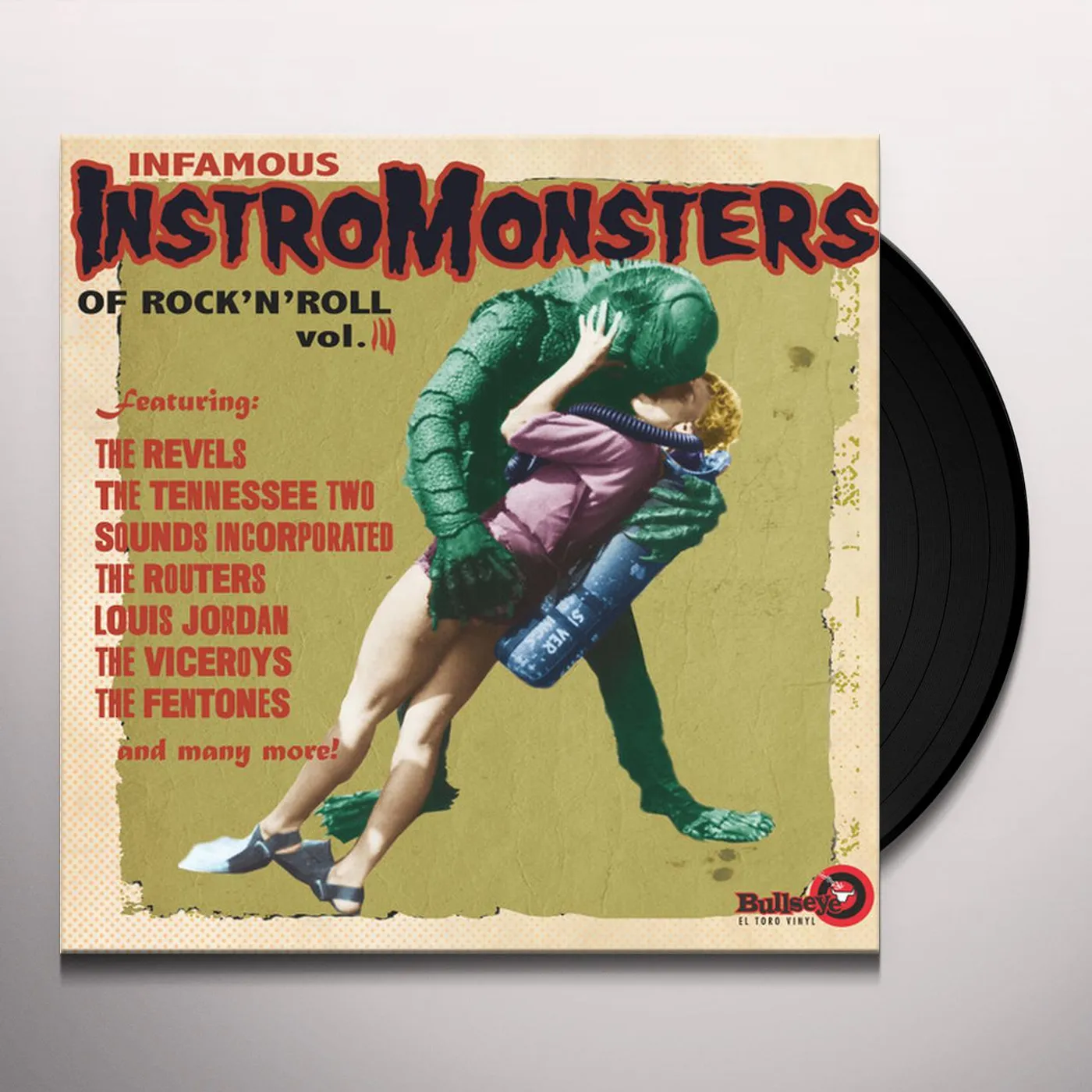 INSTRO-MONSTERS OF ROCK & ROLL VOL 3 / VARIOUS Vinyl Record