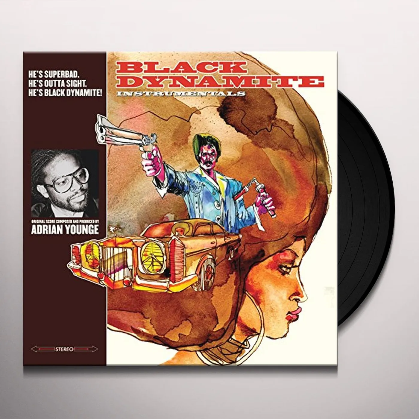 Adrian Younge BLACK DYNAMITE INSTRUMENTALS Vinyl Record