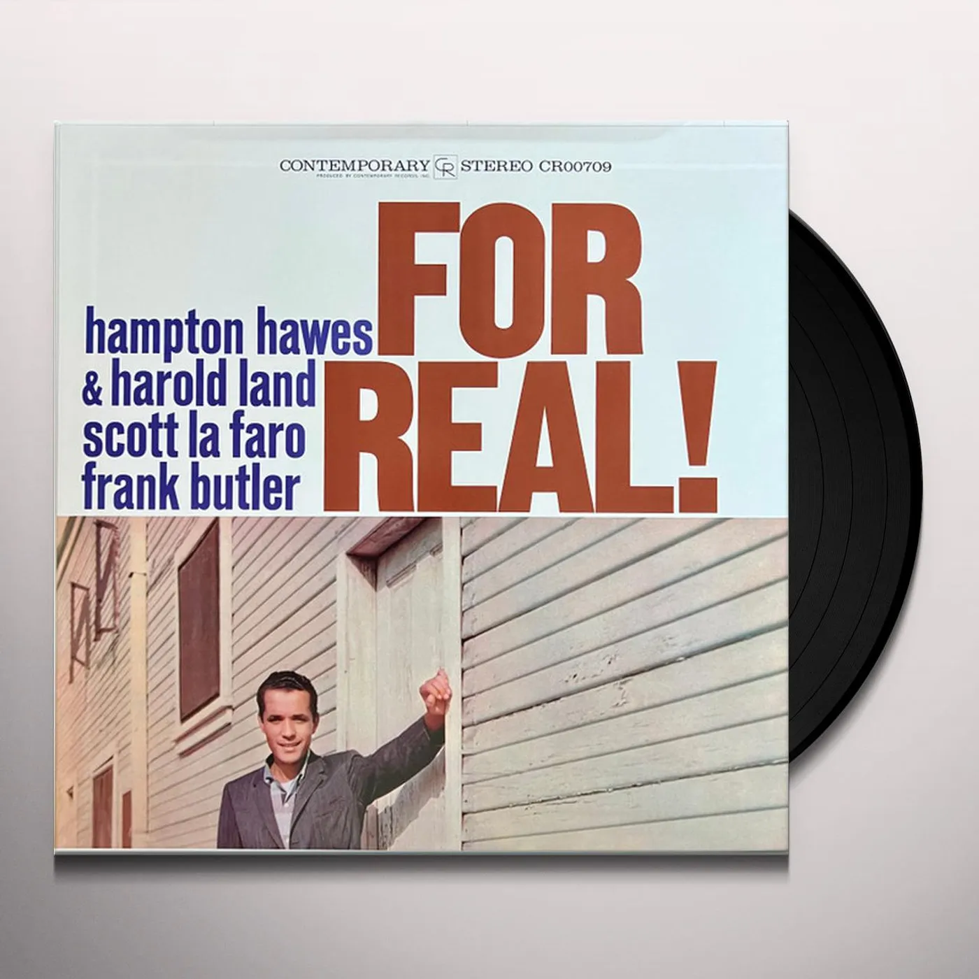 Hampton Hawes FOR REAL! (CONTEMPORARY RECORDS ACOUSTIC SOUNDS SERIES) Vinyl Record