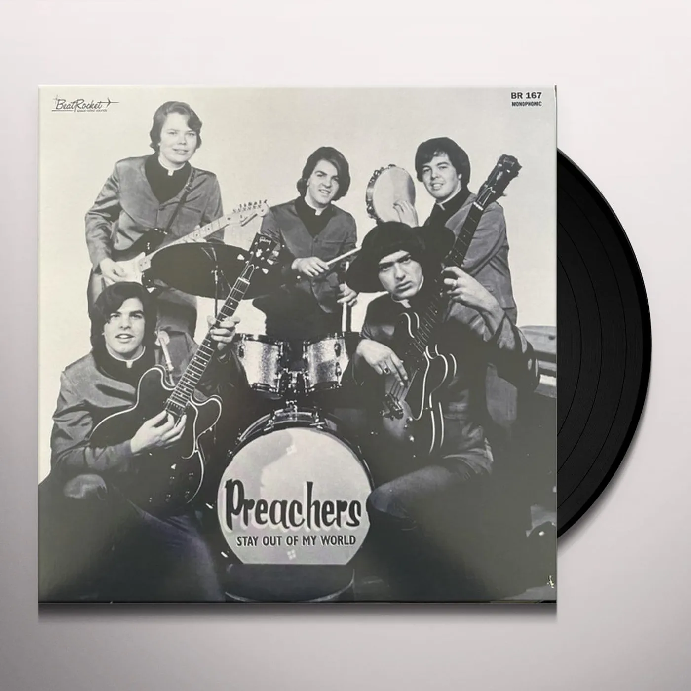 Preachers STAY OUT OF MY WORLD (WHITE VINYL) Vinyl Record