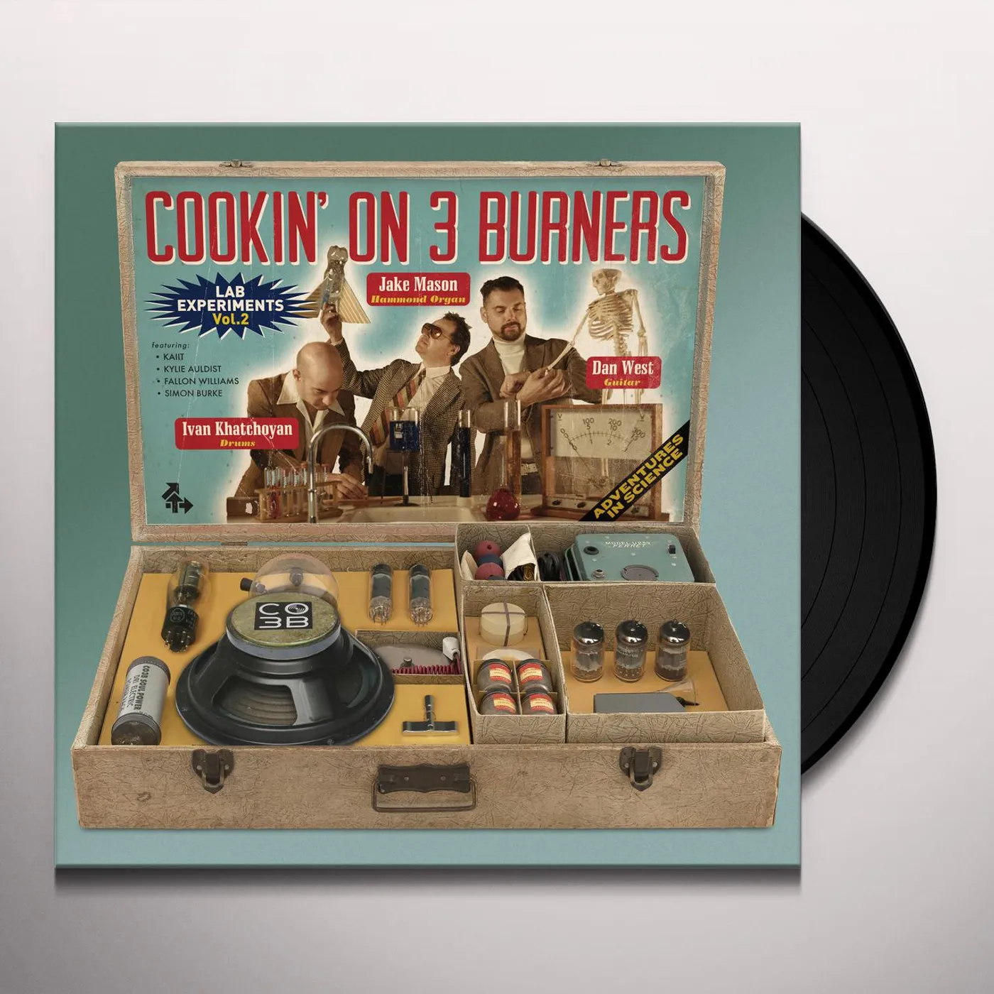 Cookin' On 3 Burners LAB EXPERIMENTS VOL. 2 Vinyl Record