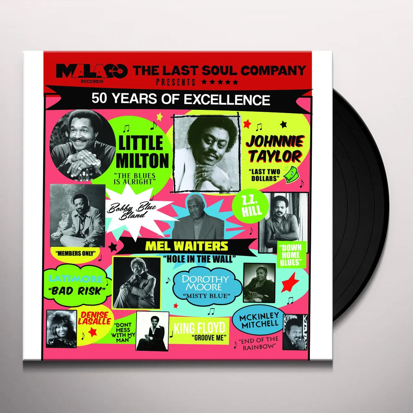 Various Malaco: The Last Soul Company 50 Years of Excellence Vinyl Record