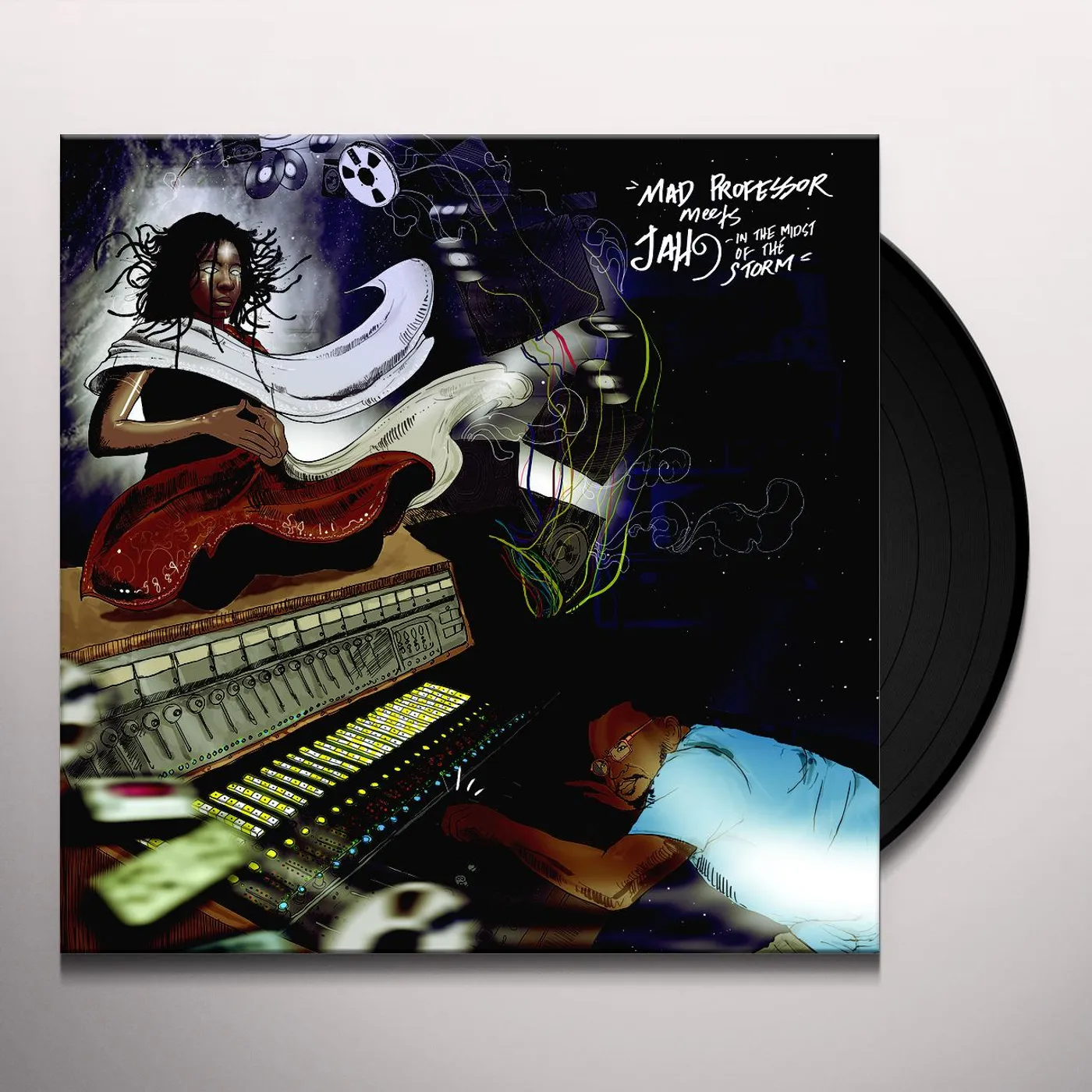 MAD PROFESSOR MEETS JAH9 IN THE MIDST OF THE STORM Vinyl Record