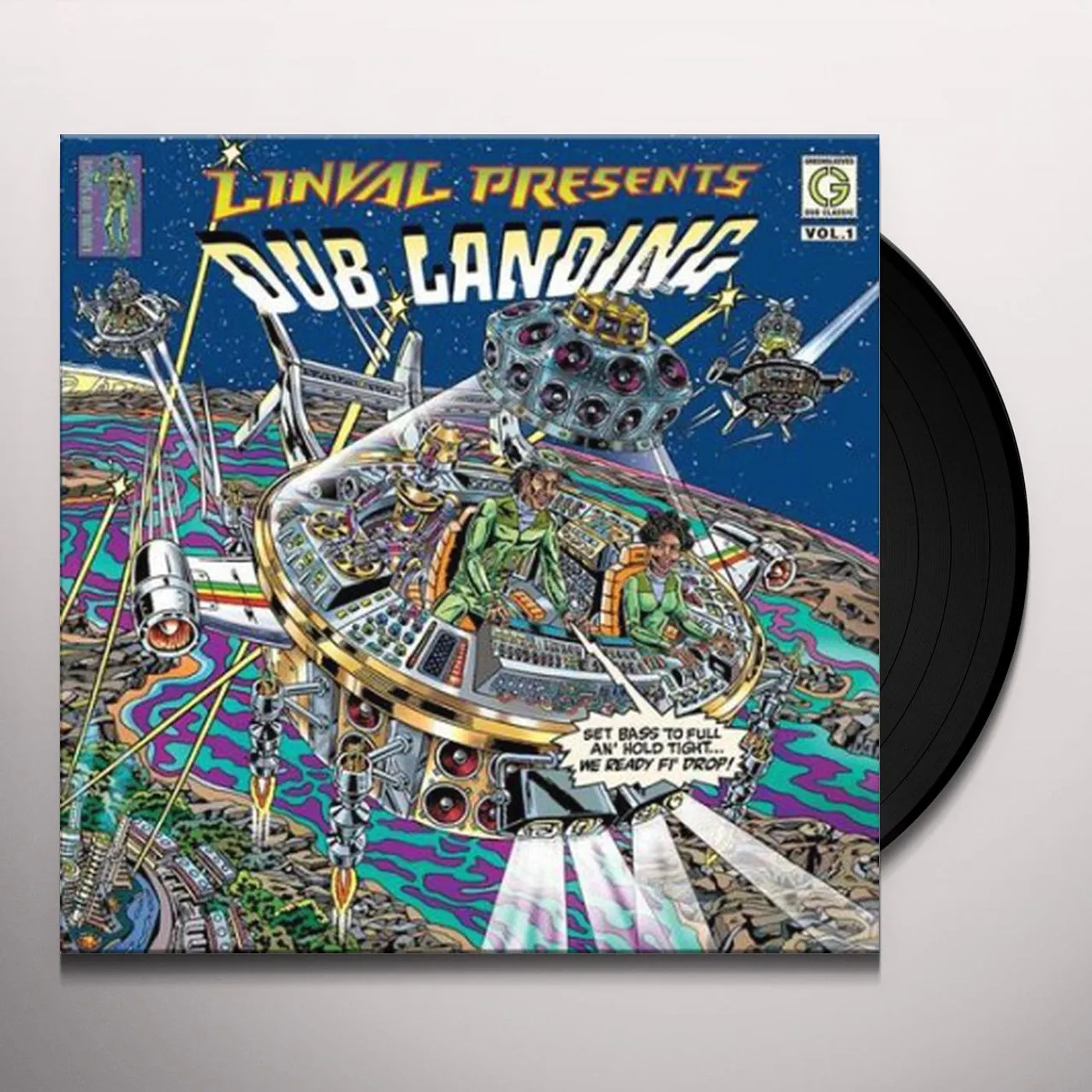 LINVAL THOMPSON PRESENTS DUB LANDING VOL 1 Vinyl Record