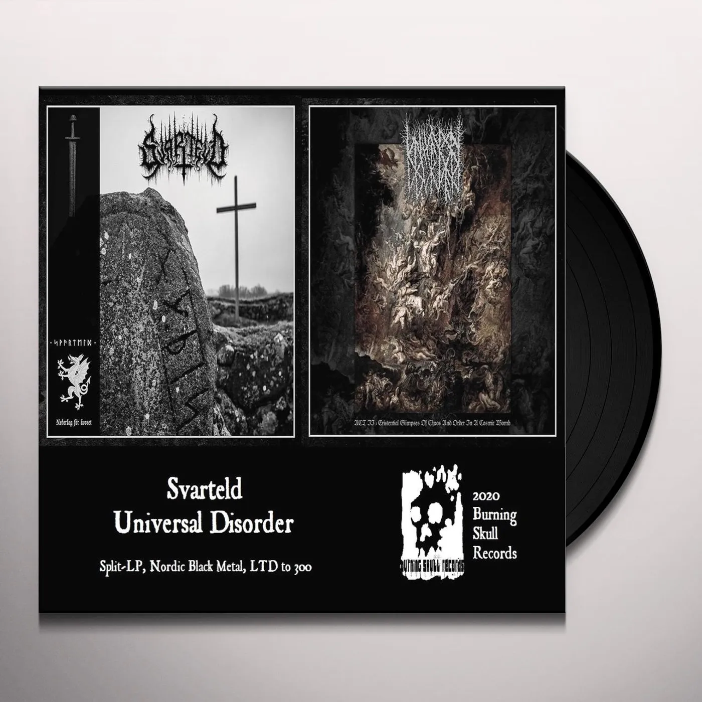 SVARTELD / UNIVERSAL DISORDER Vinyl Record