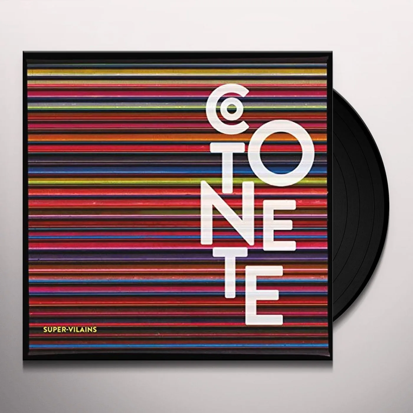Cotonete Super-vilains Vinyl Record