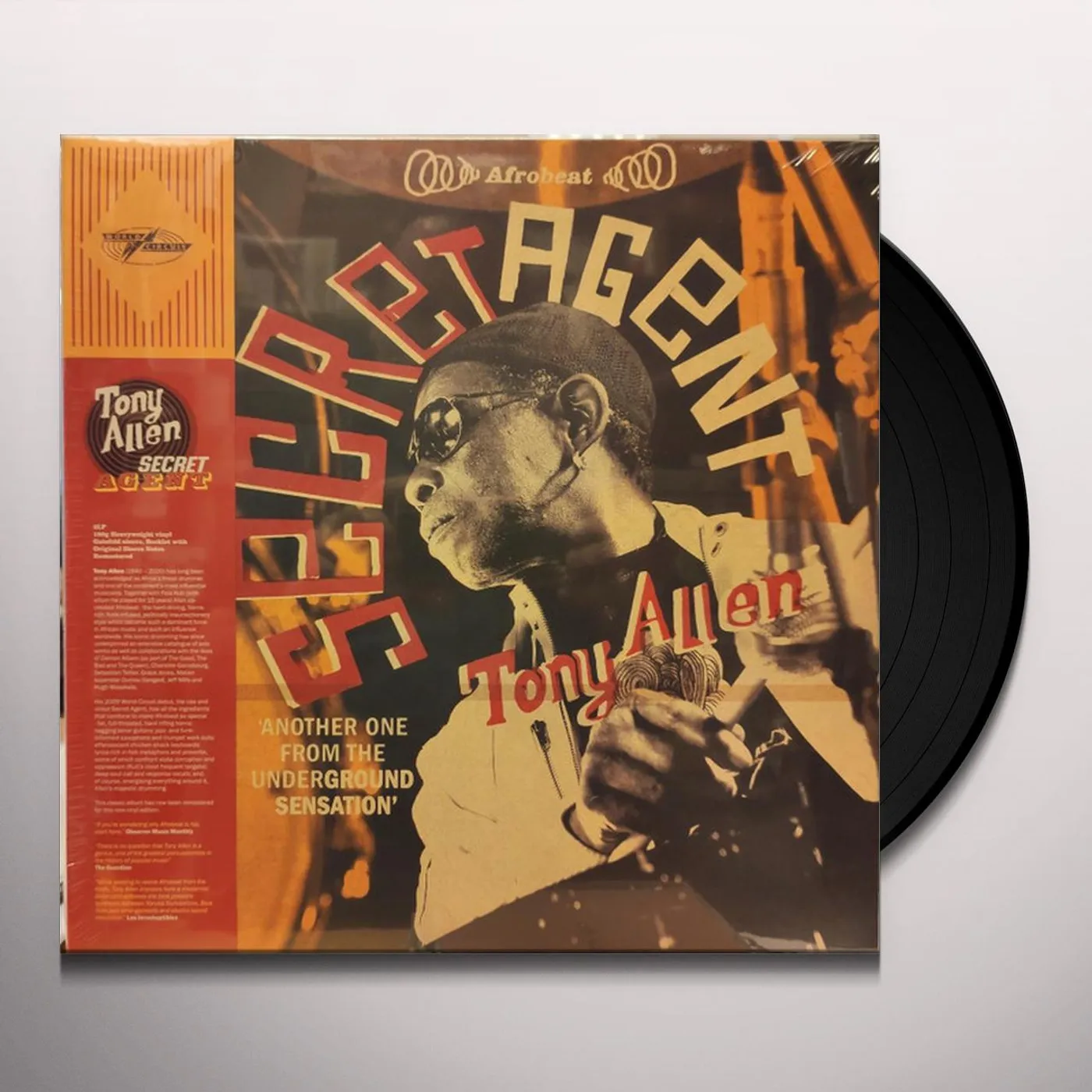 Tony Allen Secret Agent Vinyl Record