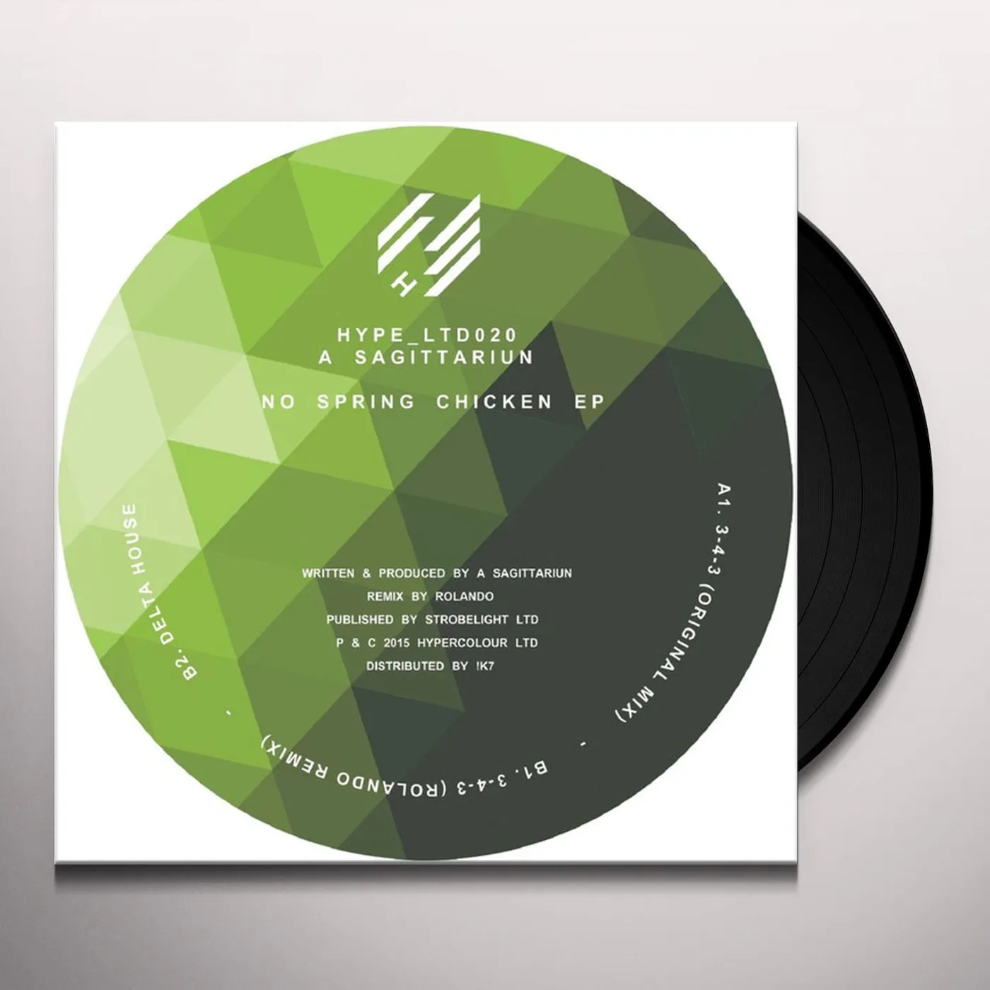 A Sagittariun NO SPRING CHICKEN Vinyl Record