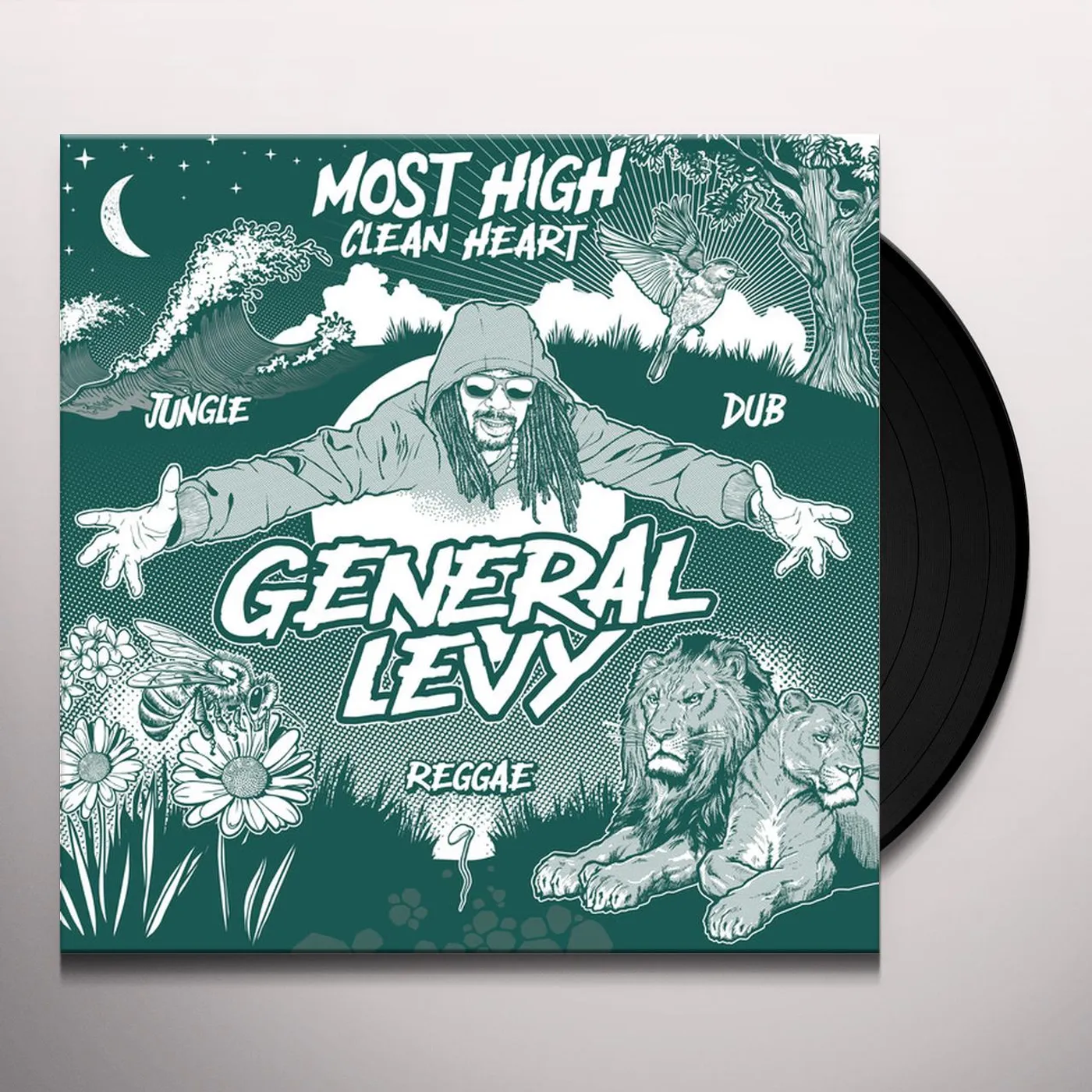 General Levy Most High (Clean Heart) Vinyl Record
