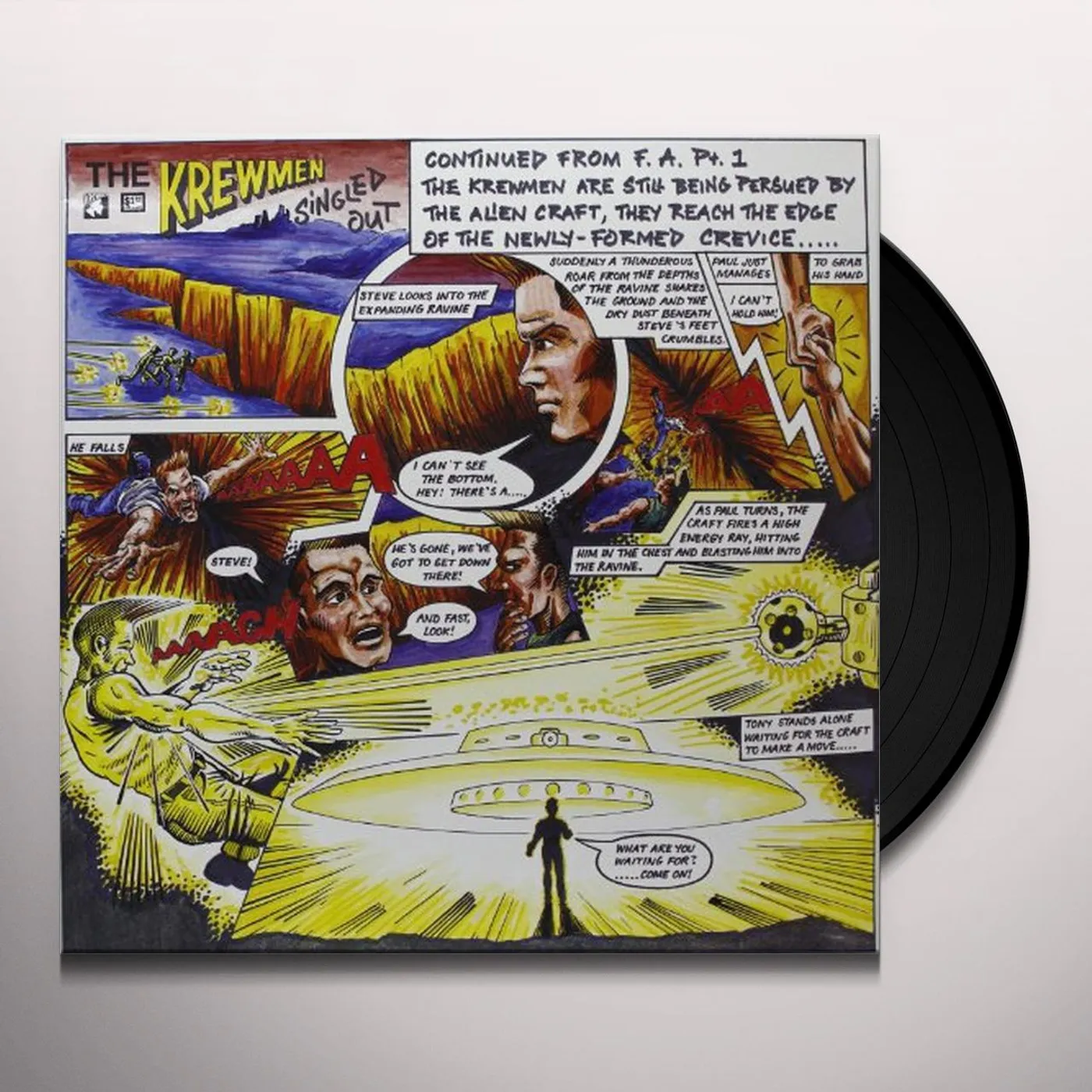 Krewmen SINGLED OUT Vinyl Record