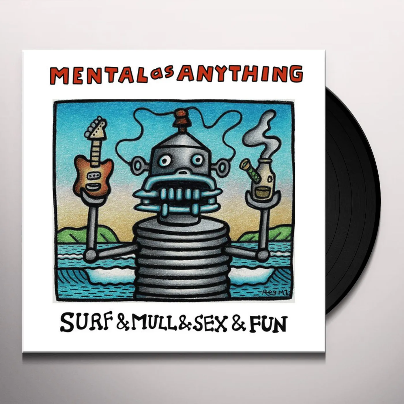 Mental As Anything SURF & MULL & SEX & FUN: CLASSIC RECORDINGS OF Vinyl Record