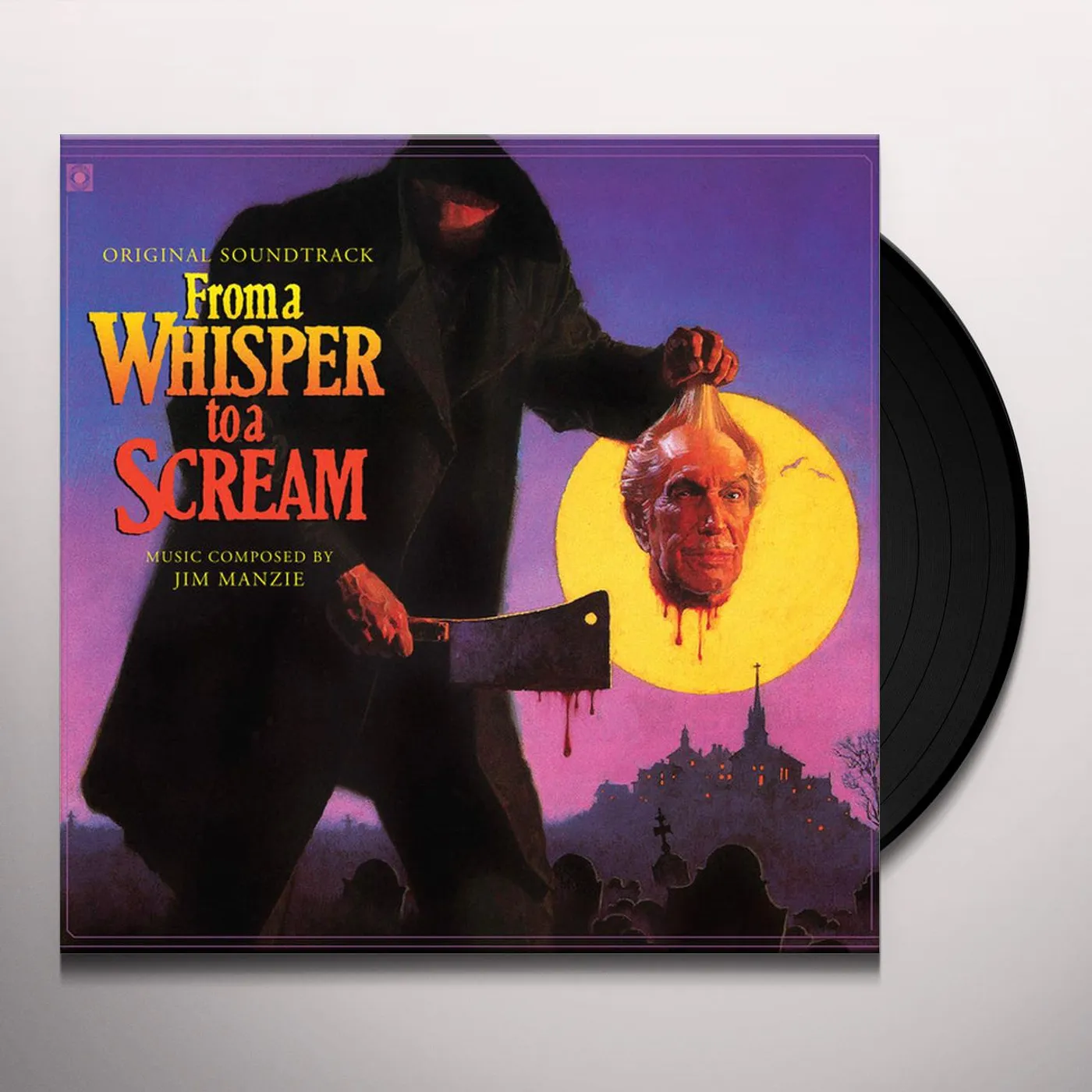 Jim Manzie FROM A WHISPER TO A SCREAM / Original Soundtrack Vinyl Record