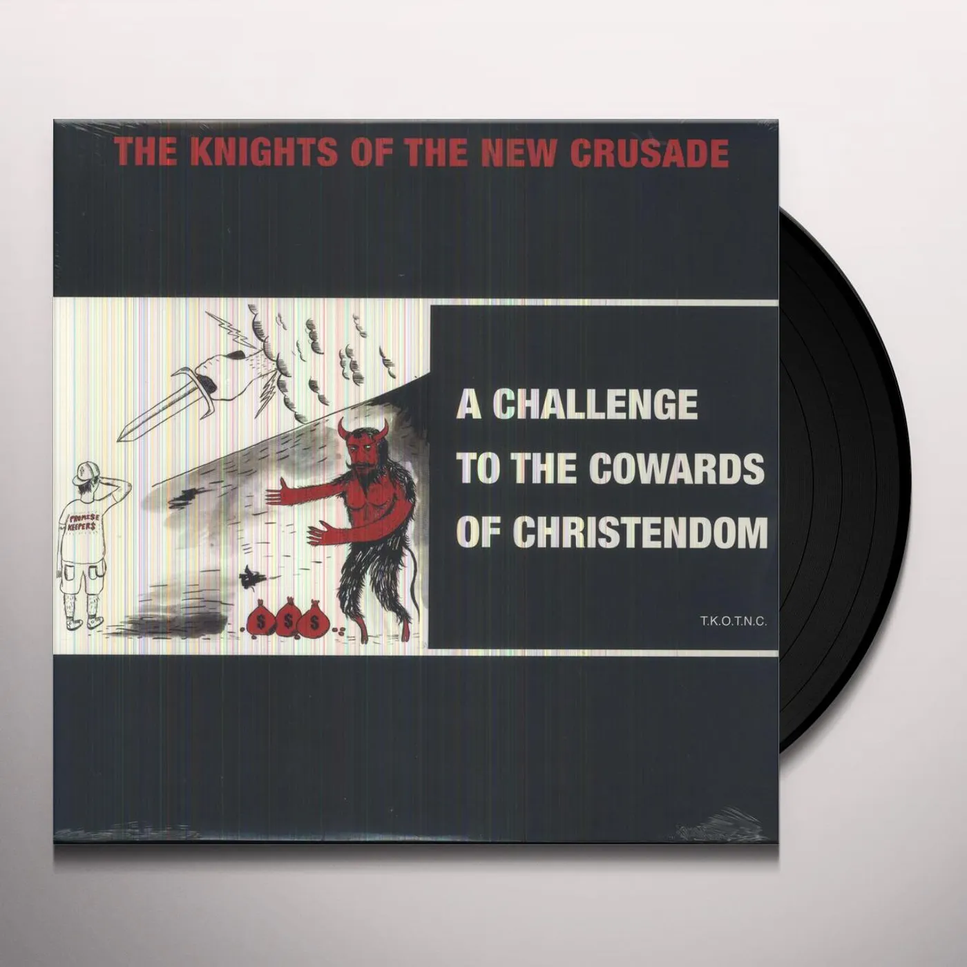 The Knights Of The New Crusade CHALLENGE TO THE COWARDS OF CHRISTENDOM Vinyl Record