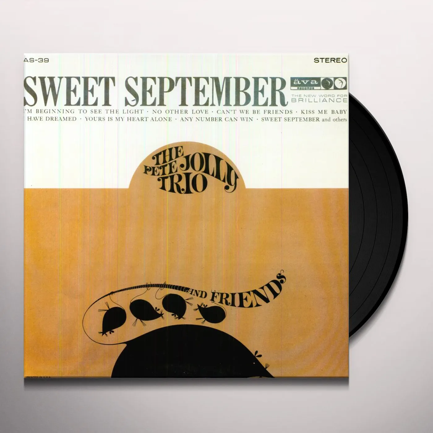 The Pete Jolly Trio Sweet September Vinyl Record