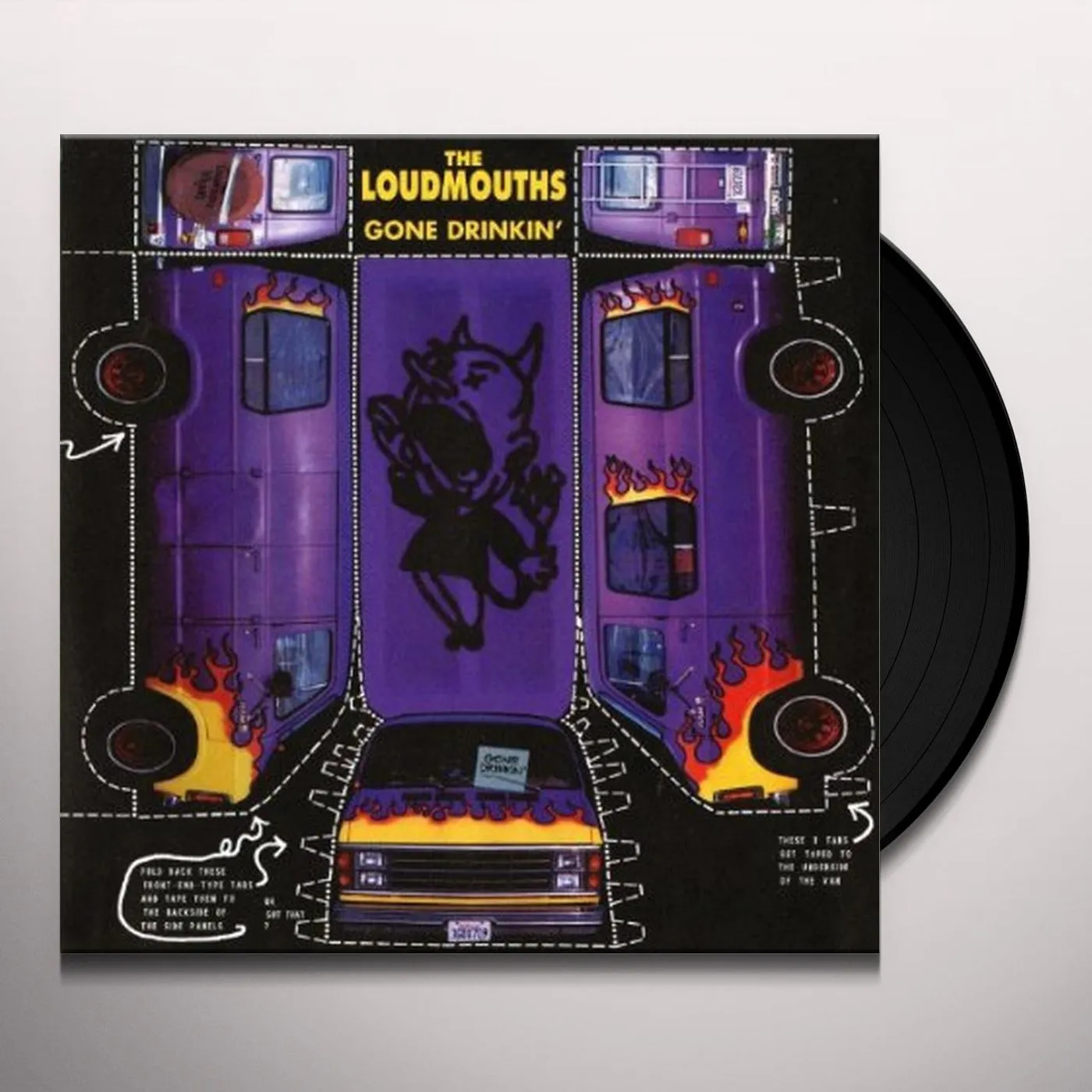 The Loudmouths GONE DRINKIN Vinyl Record