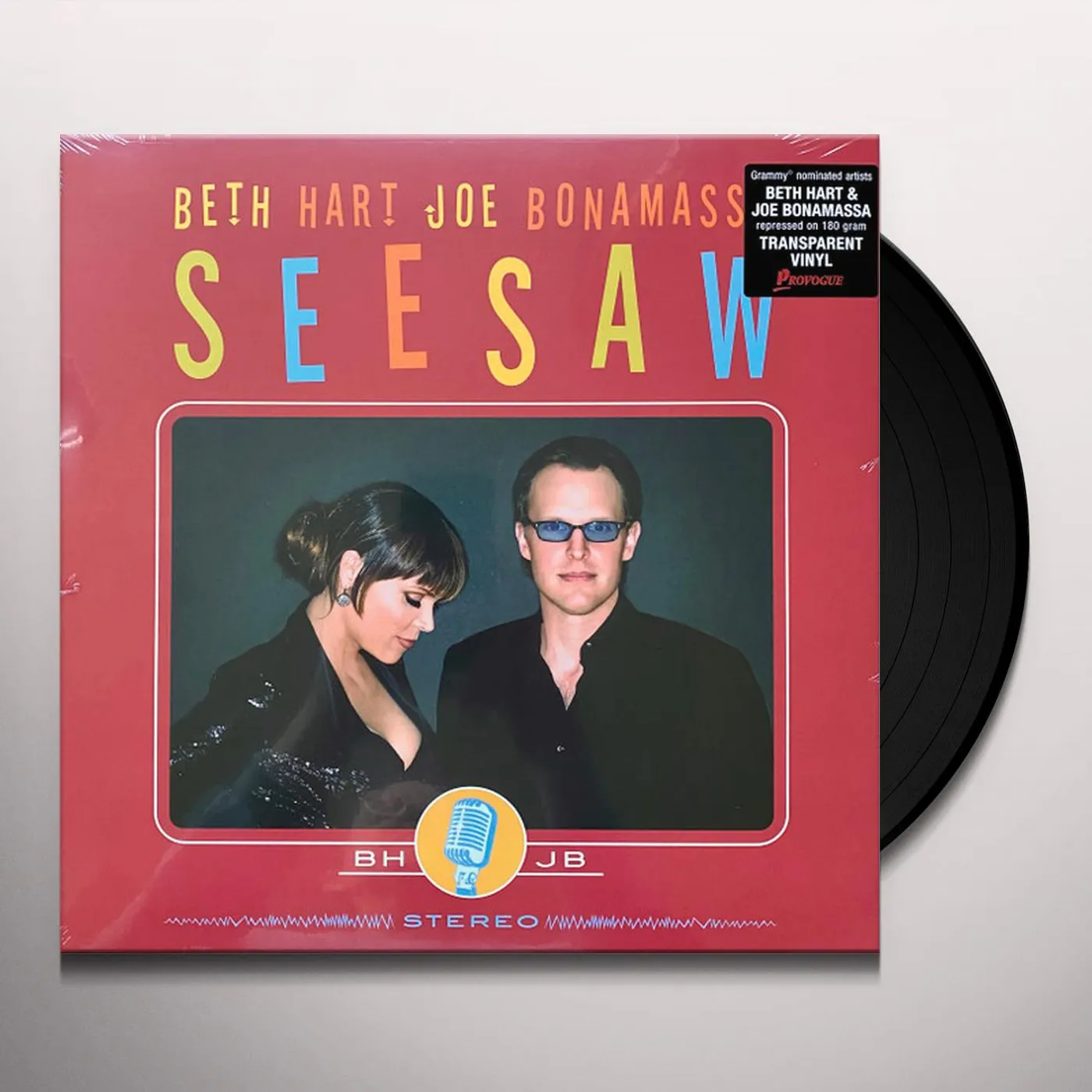 Joe Bonamassa, Beth Hart SEESAW (TRANSPARENT VINYL) Vinyl Record