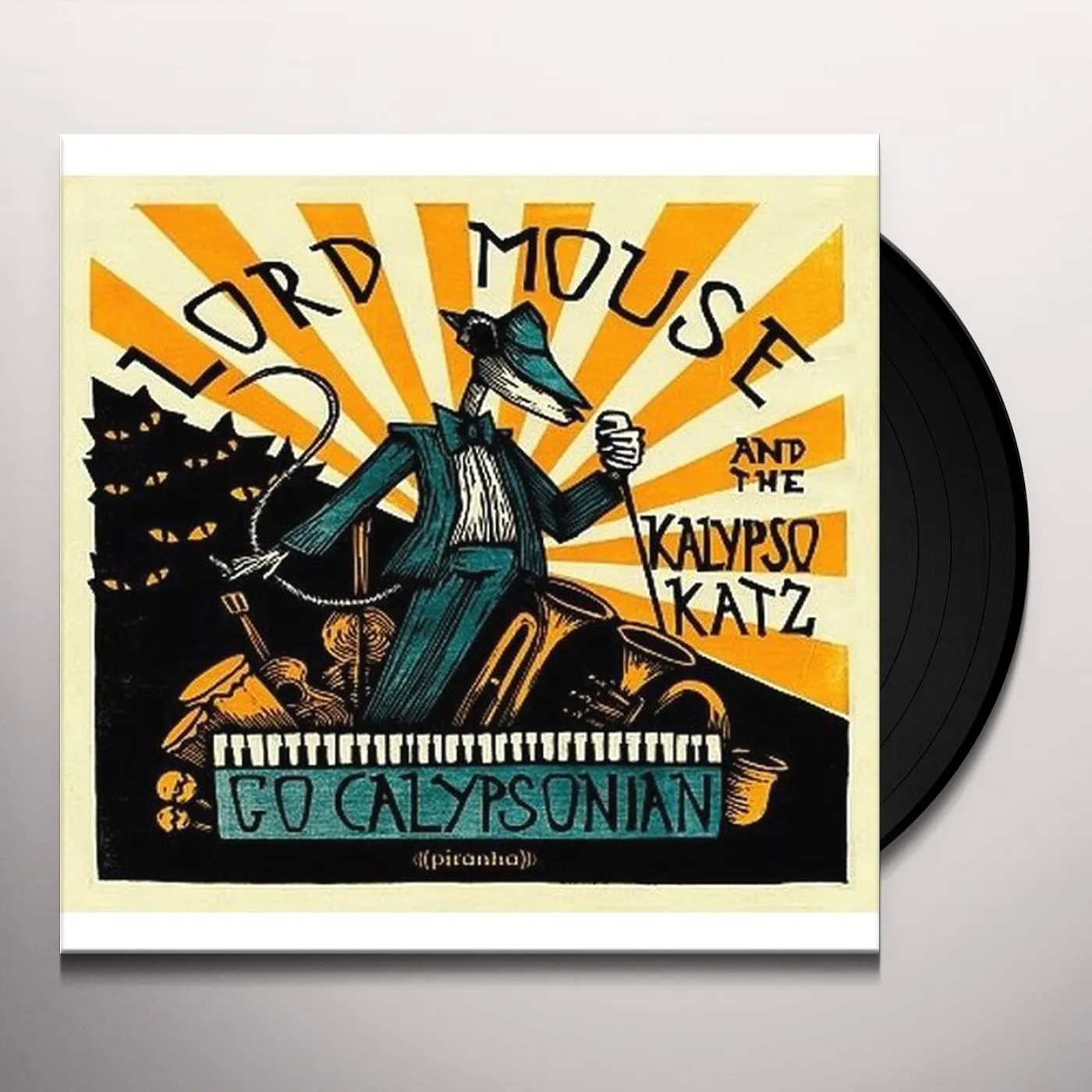 Lord Mouse and the Kalypso Katz Go Calypsonian Vinyl Record