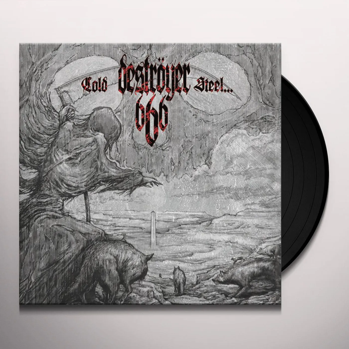 Deströyer 666 COLD STEEL ....FOR AN IRON AGE Vinyl Record