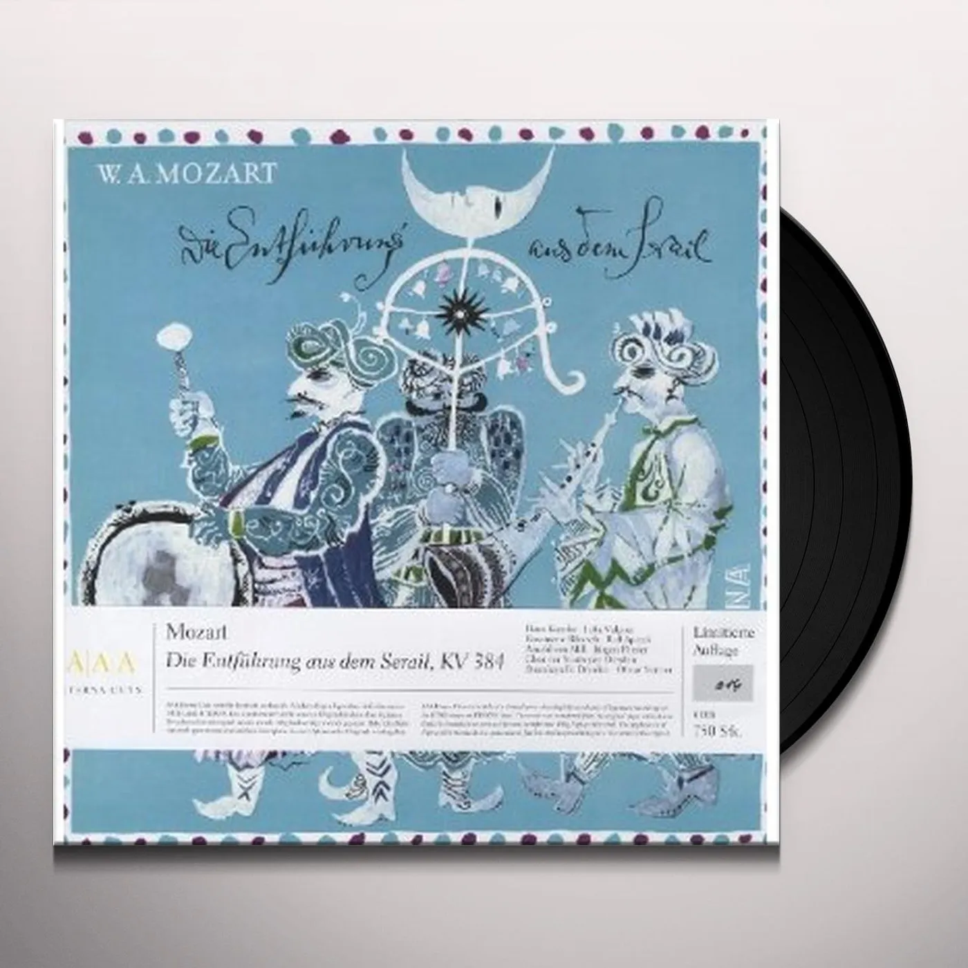 Mozart / Staatskapelle Dresden / Otmar Suitner DIE ENTFUHRUNG AUS DEM SERAIL Vinyl Record