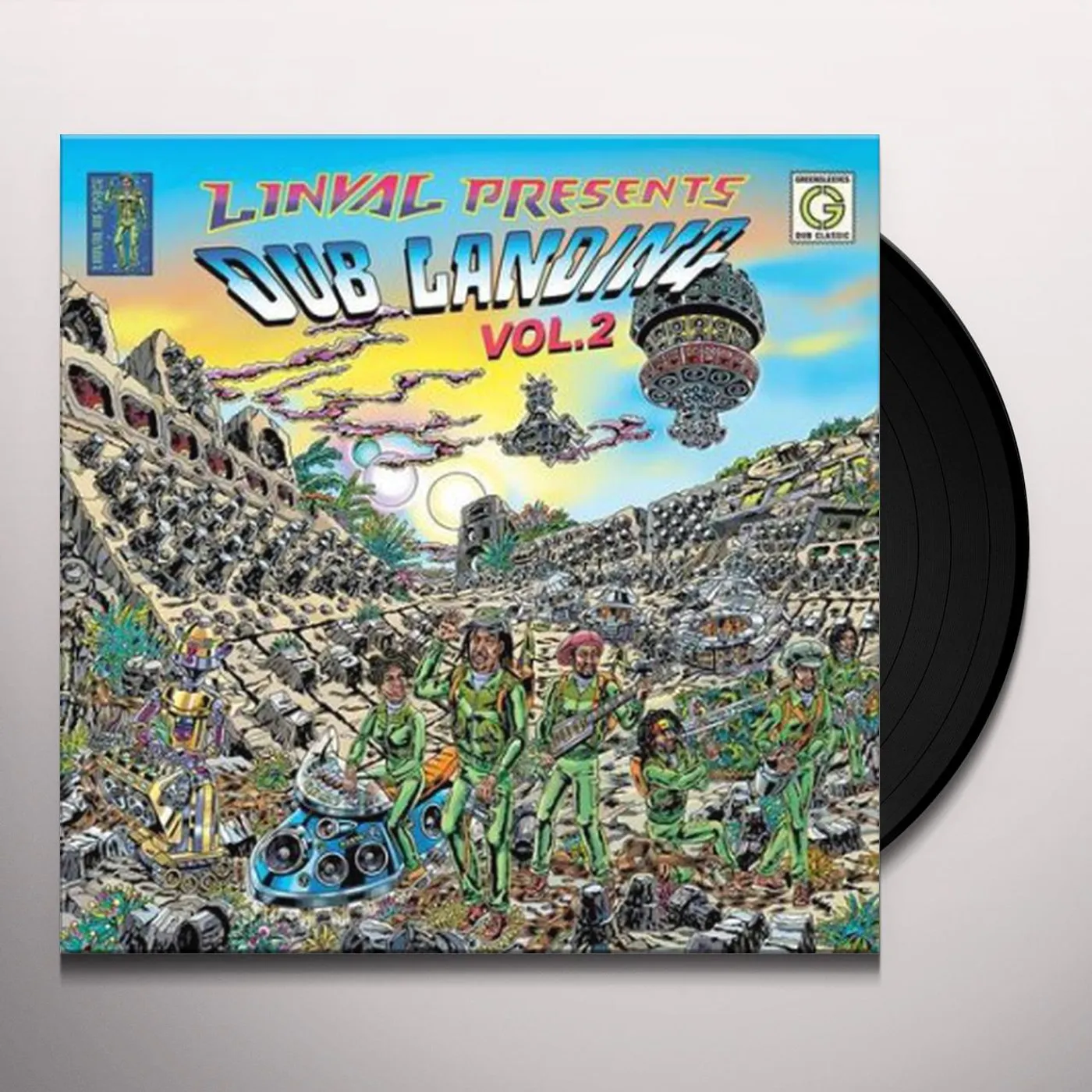 Linval Thompson LINVAL PRESENTS DUB LANDING 2 Vinyl Record