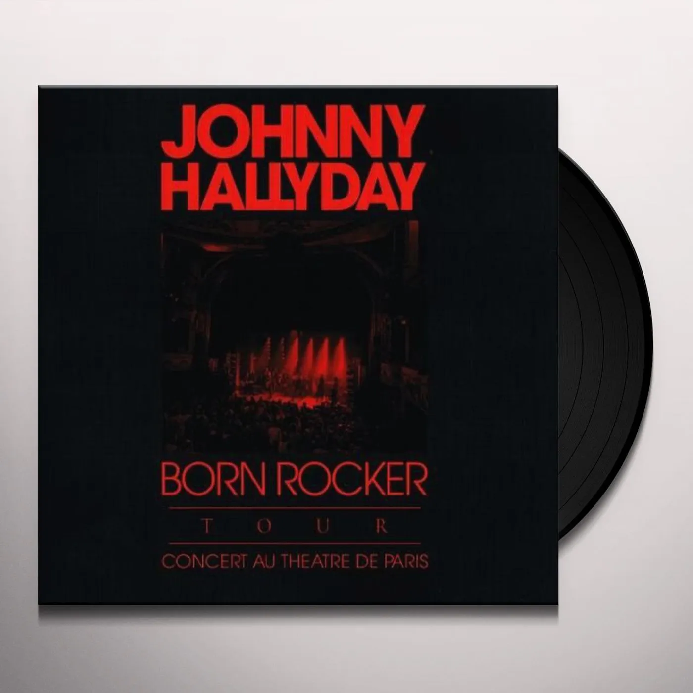 Johnny Hallyday BORN ROCKER TOUR: PALAIS OMNISPORTS DE PARIS BERCY Vinyl Record