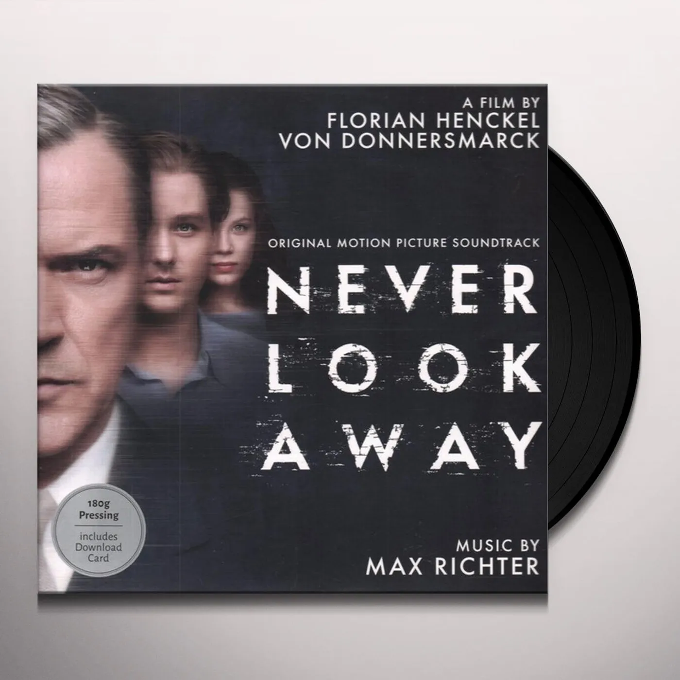 Max Ricther NEVER LOOK AWAY (2 LP) Vinyl Record