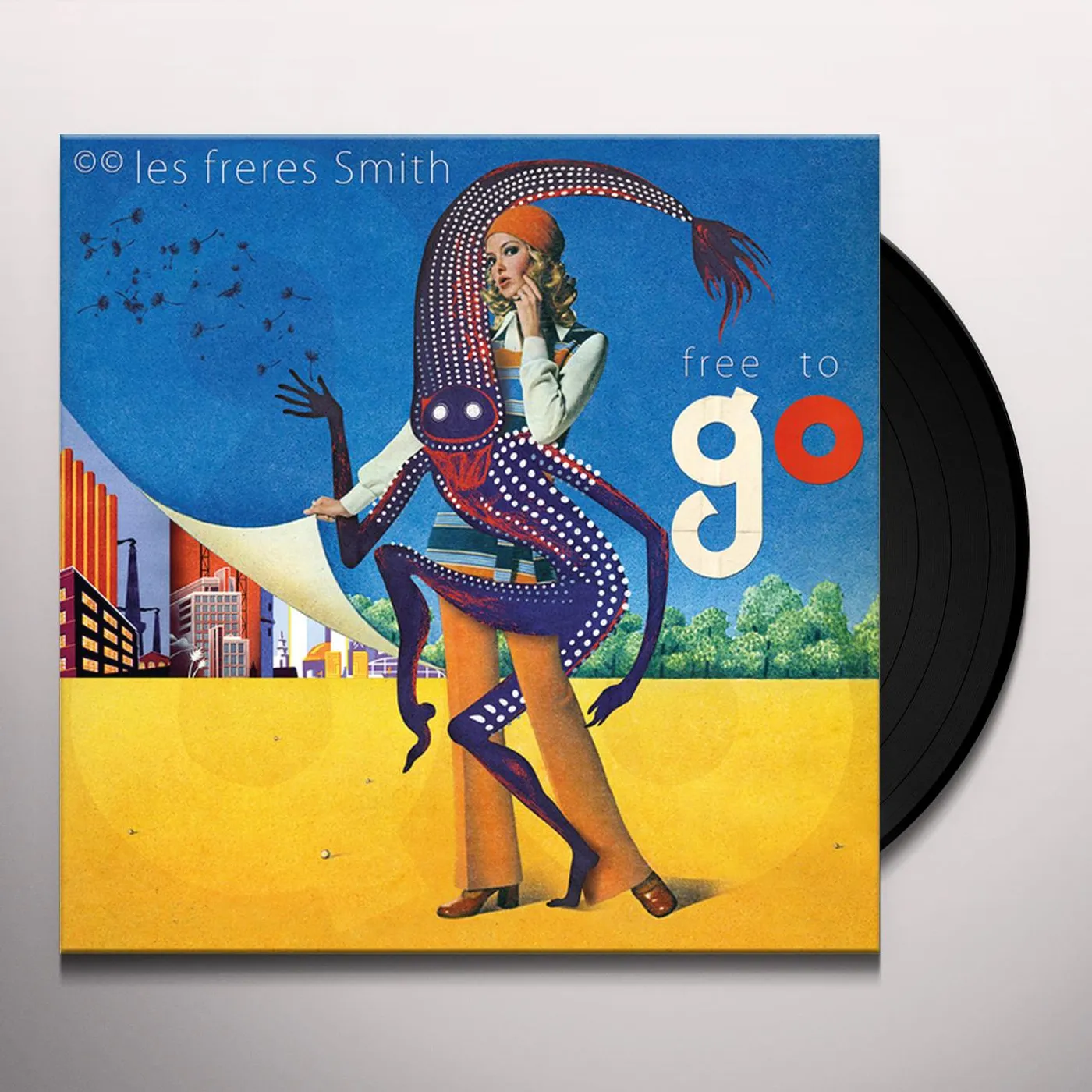 LES FRERES SMITH Free to Go Vinyl Record