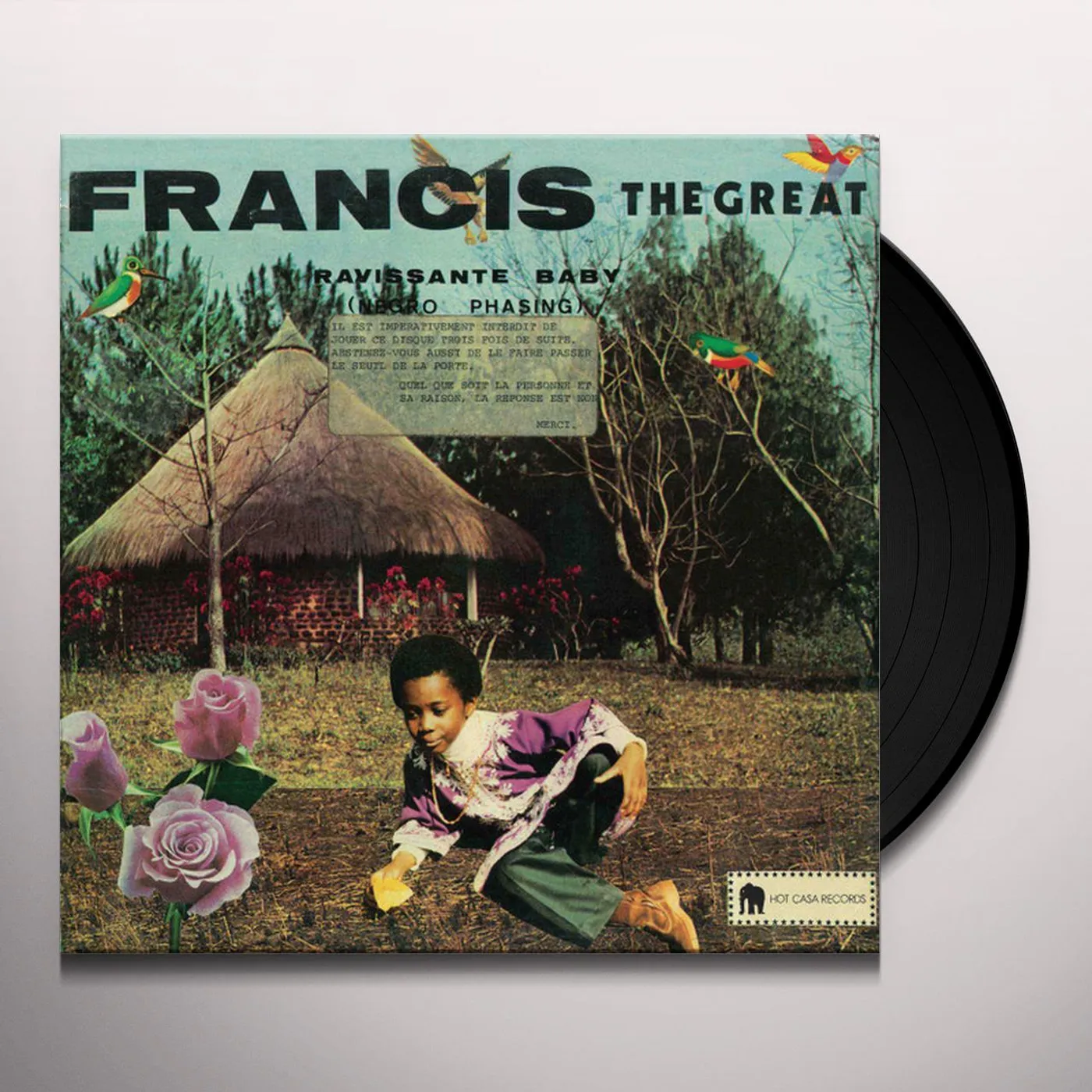Francis The Great Ravissante Baby Vinyl Record