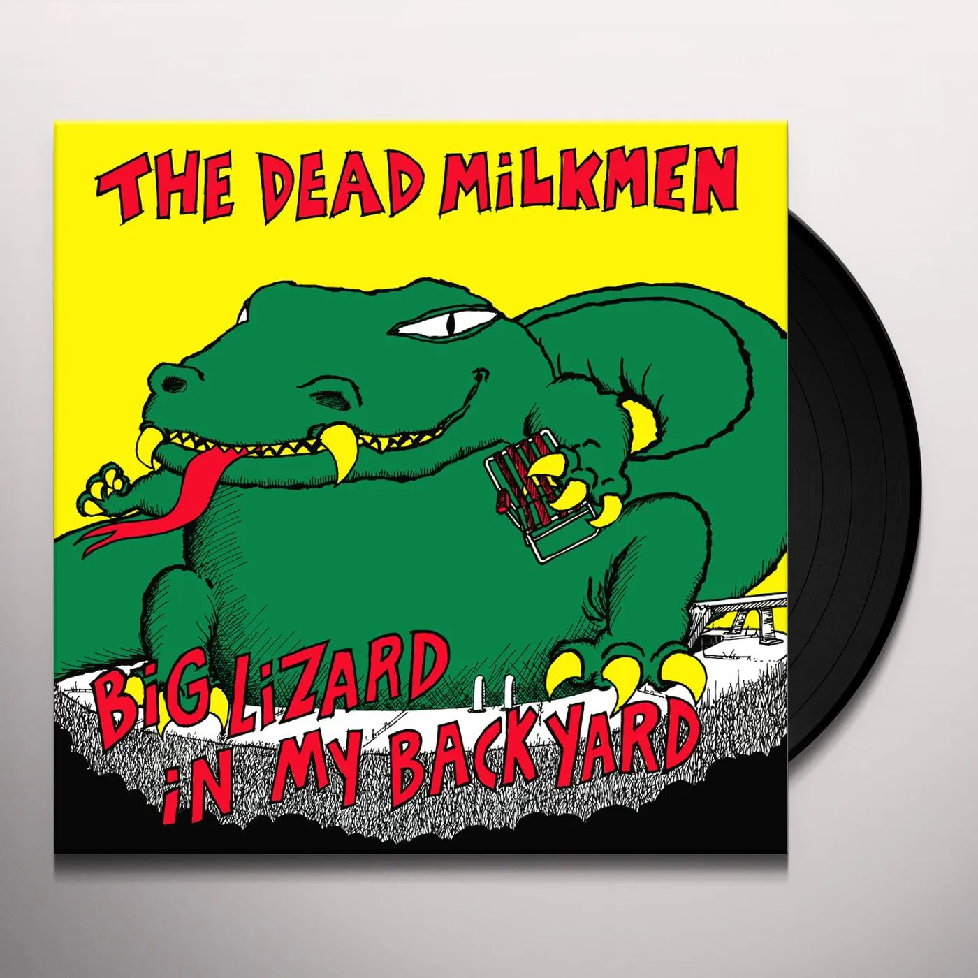 The Dead Milkmen BIG LIZARD IN MY BACKYARD Vinyl Record