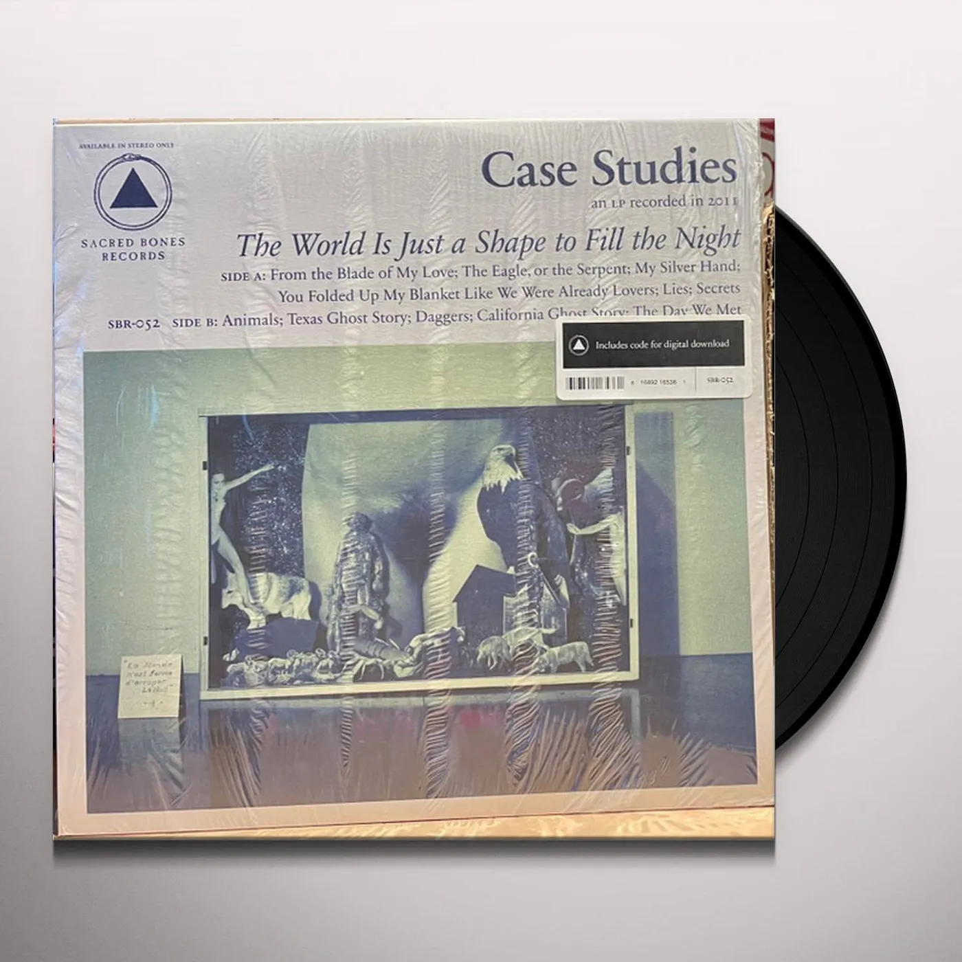 Case Studies WORLD IS JUST A SHAPE TO FILL THE NIGHT Vinyl Record