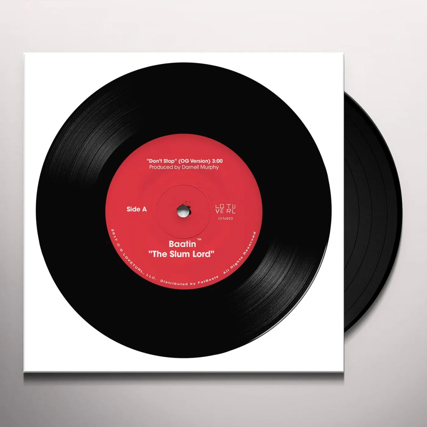 Baatin DON'T STOP / DON'T STOP (DAKIM REMIX) Vinyl Record