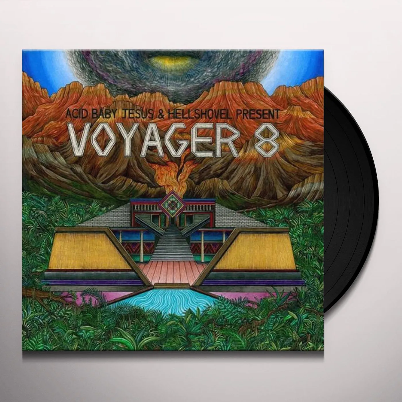 Voyager 8 ACID BABY JESUS / HELLSHOVE Vinyl Record