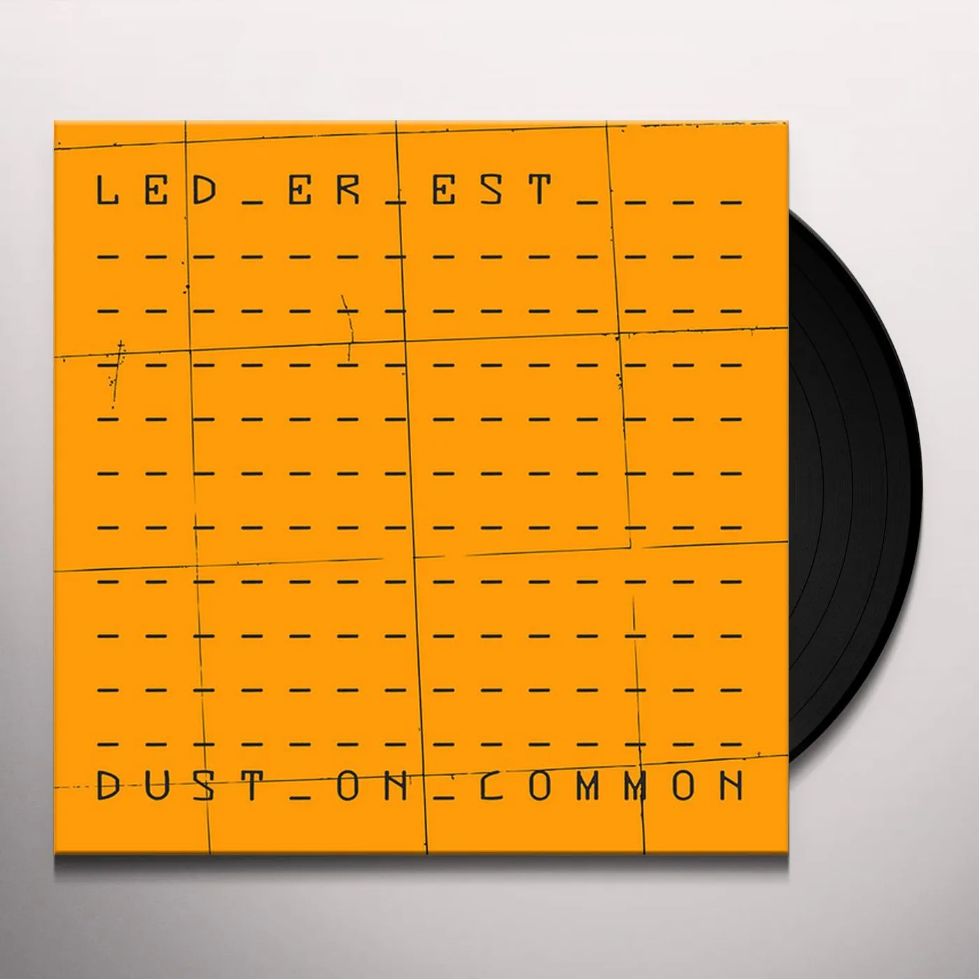 Led Er Est Dust on Common Vinyl Record