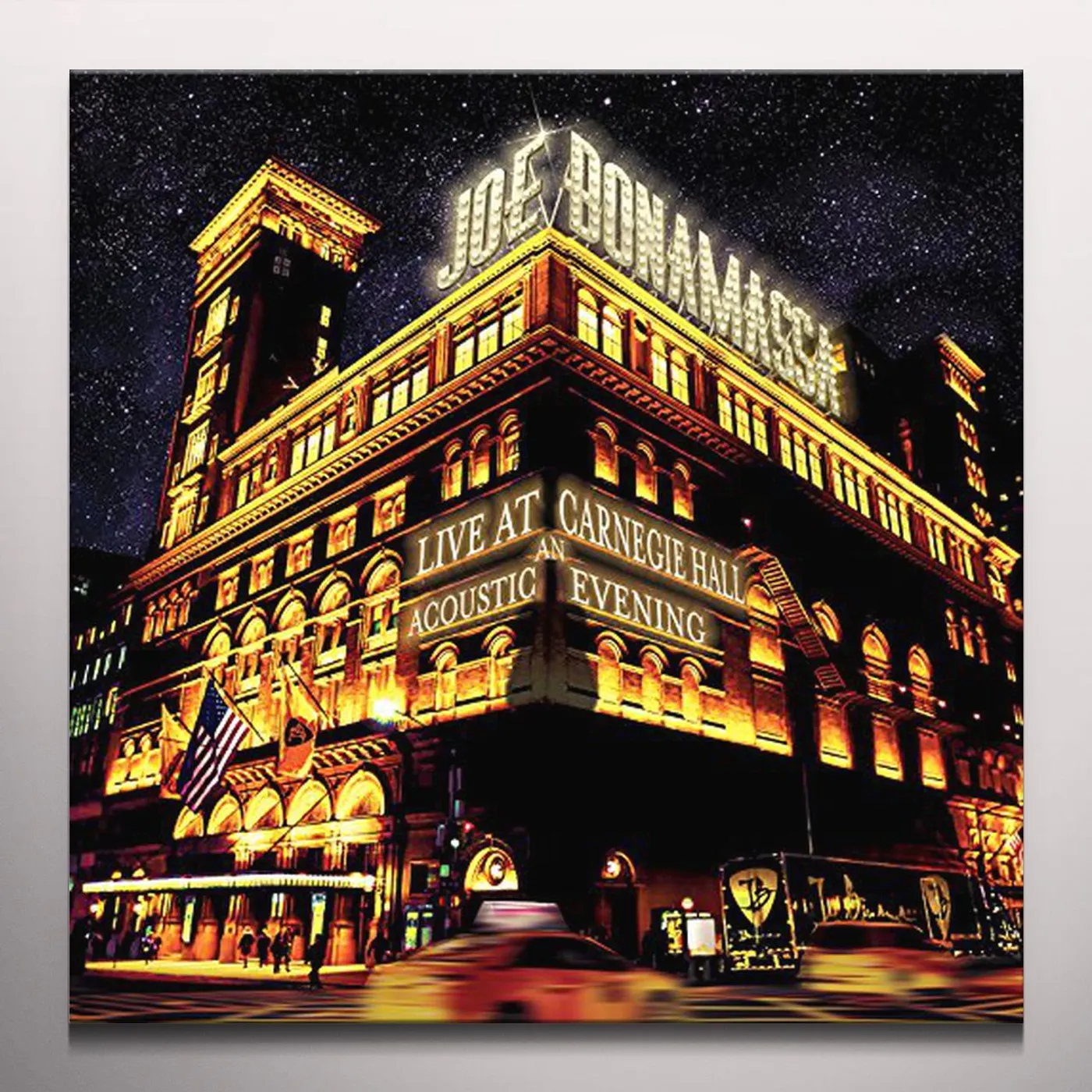 Joe Bonamassa LIVE AT CARNEGIE HALL: AN ACOUSTIC EVENING Vinyl Record - Gold Disc