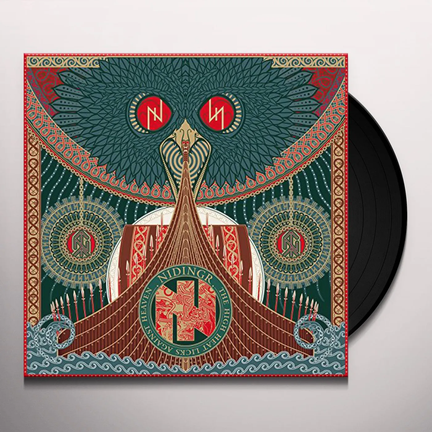 Nidingr HIGH HEAT LICKS AGAINST HEAVEN Vinyl Record