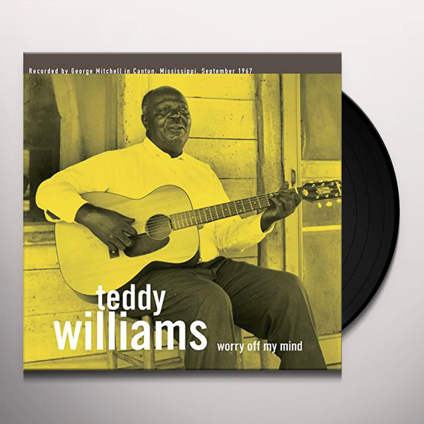 Teddy Williams Worry off My Mind Vinyl Record