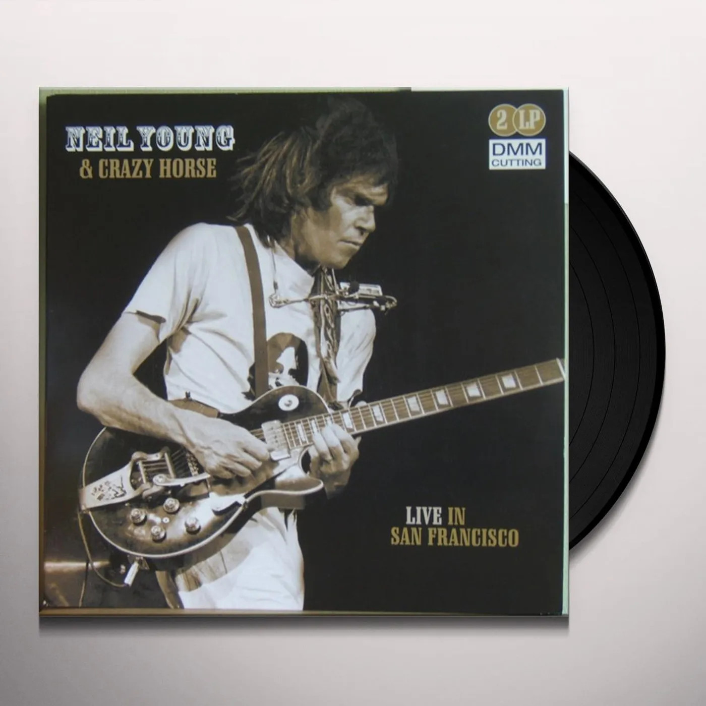 Neil Young LIVE IN SAN FRANCISCO Vinyl Record - Holland Release