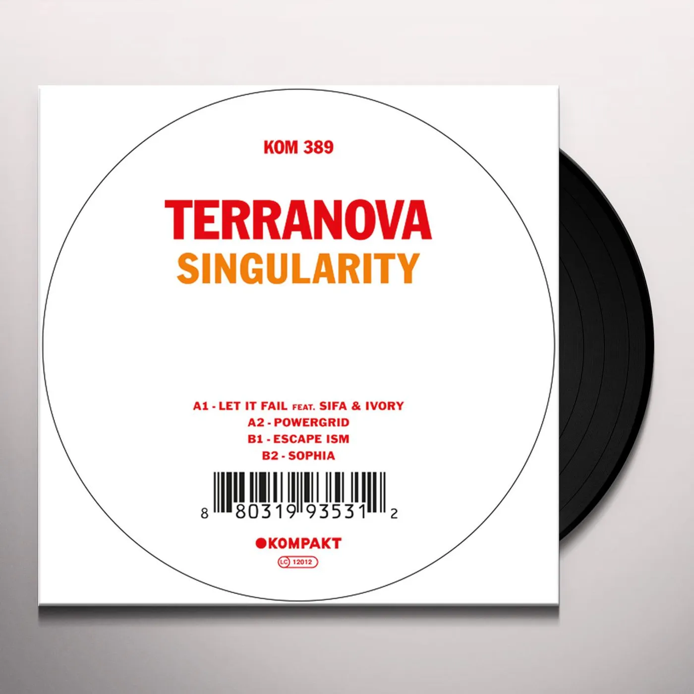 Terranova SINGULARITY Vinyl Record